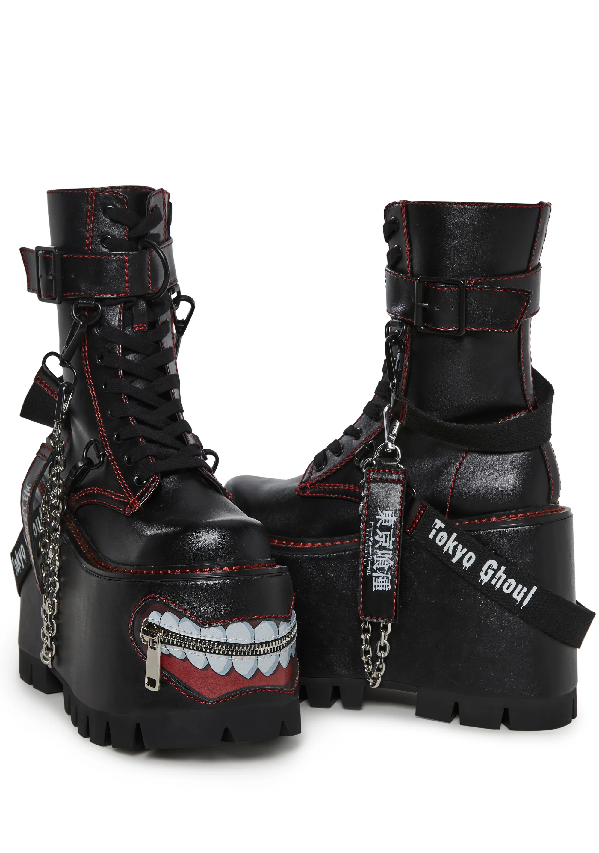 Unlocked Ghouls Platform Boots
