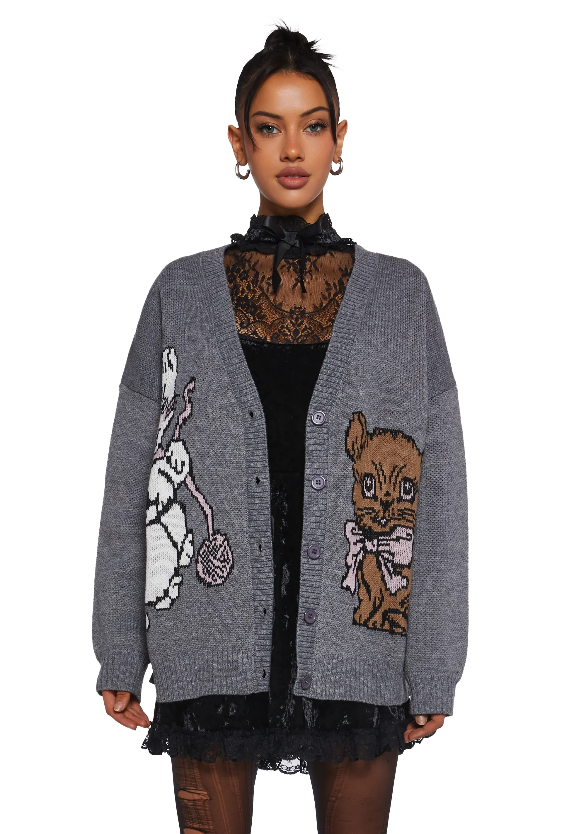 Play Things Oversized Cardigan