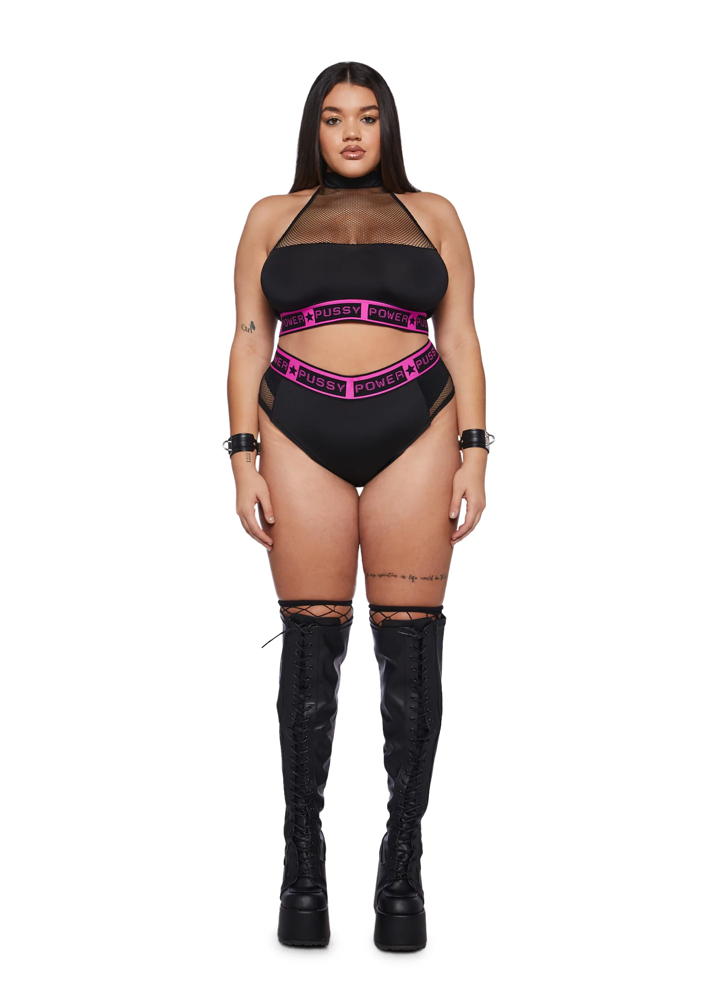 Plus Got 'Em Whipped Lingerie Set