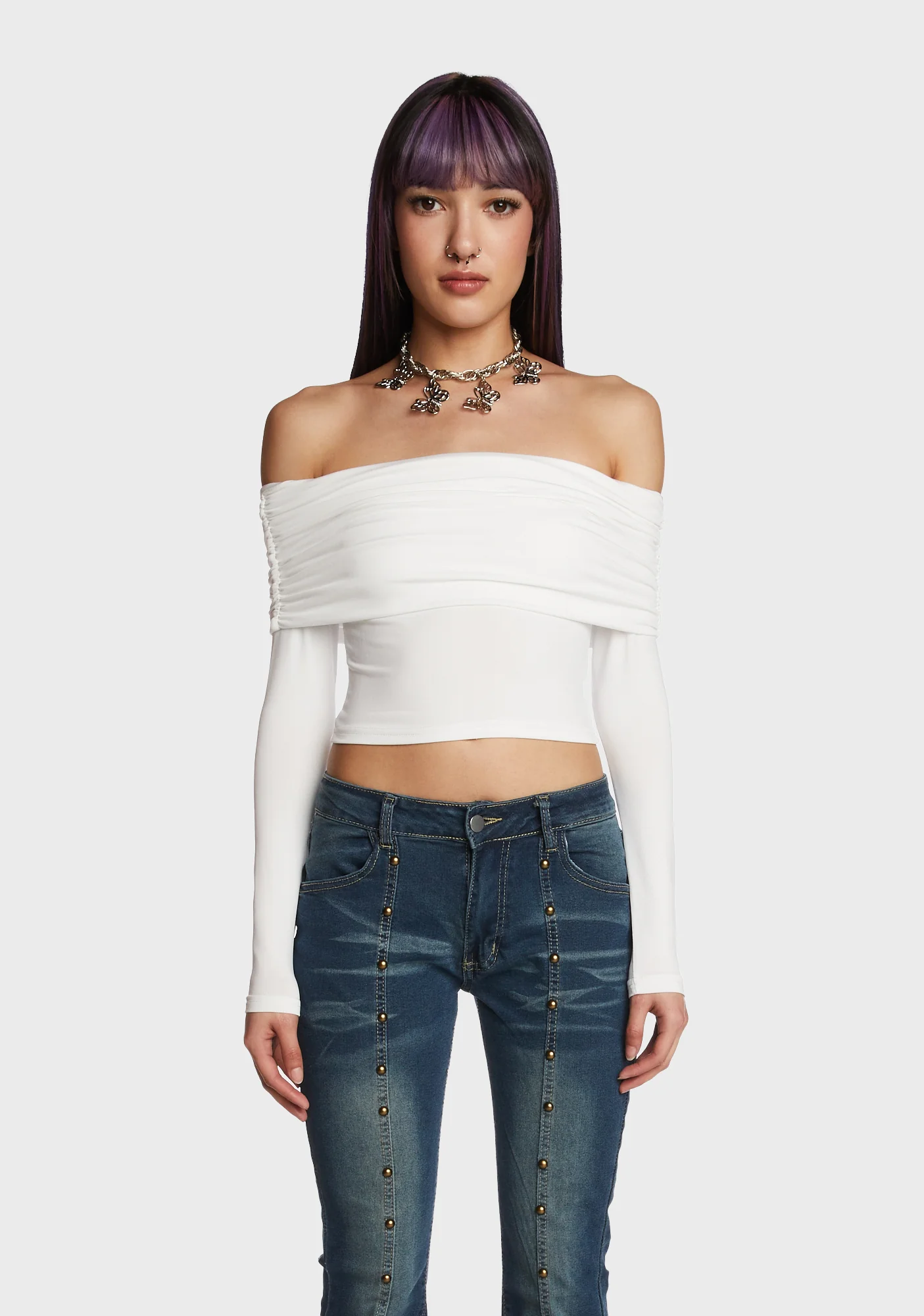 Popular Hangout Long Sleeve Top
