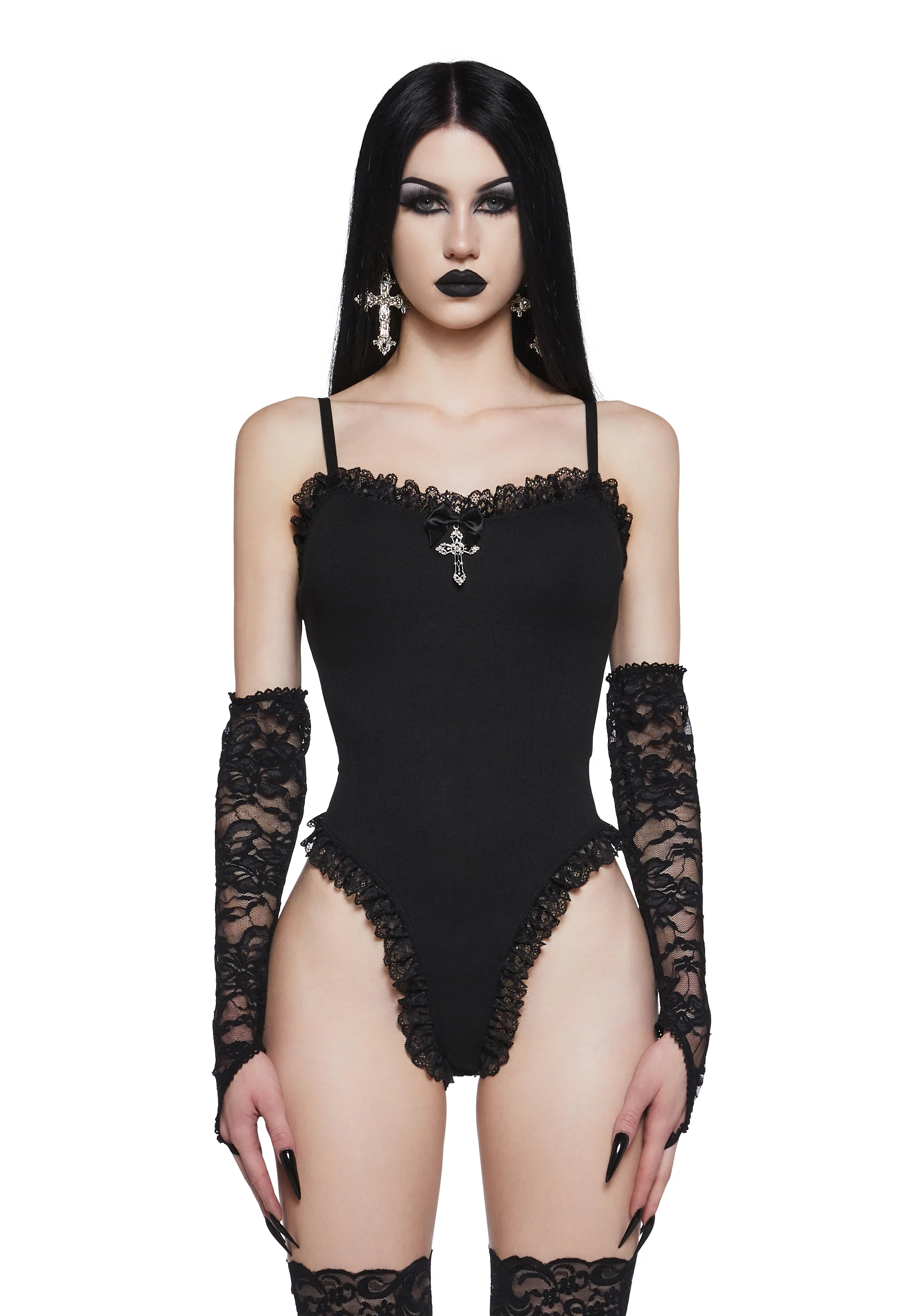 Provocative Moves Ribbed Bodysuit