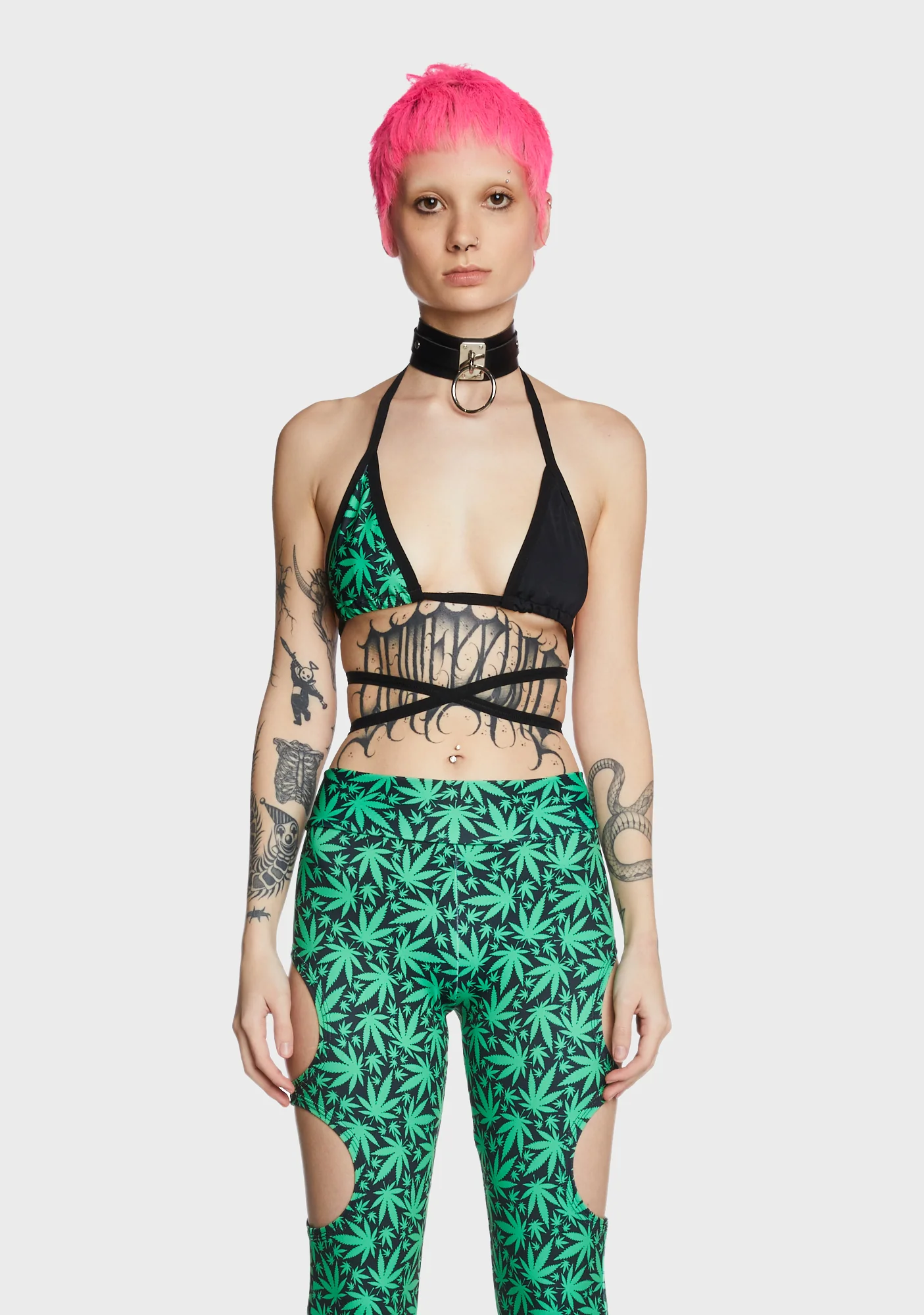 Puff Puff Bikini Top