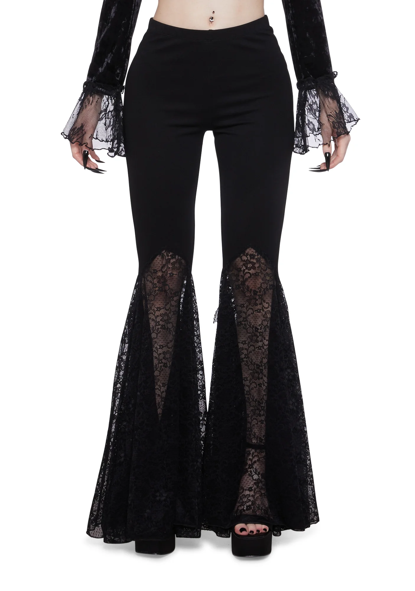 Raven’s Embrace Bell Bottom Pants