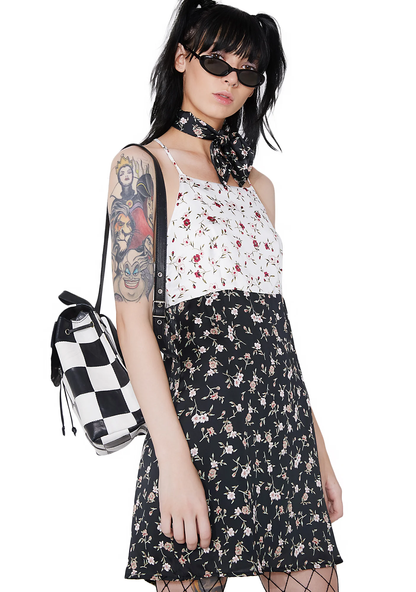 Reality Bites Mini Dress and Scarf