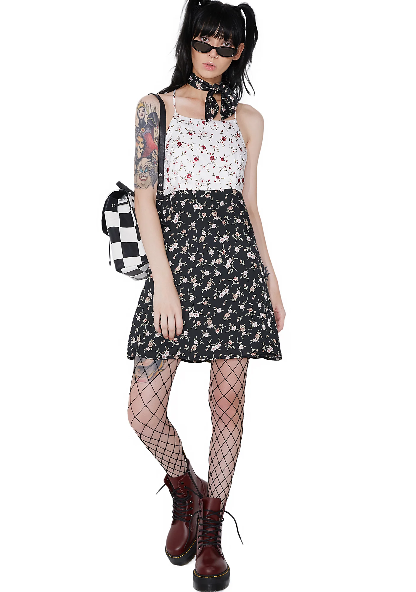 Reality Bites Mini Dress and Scarf - Image 5