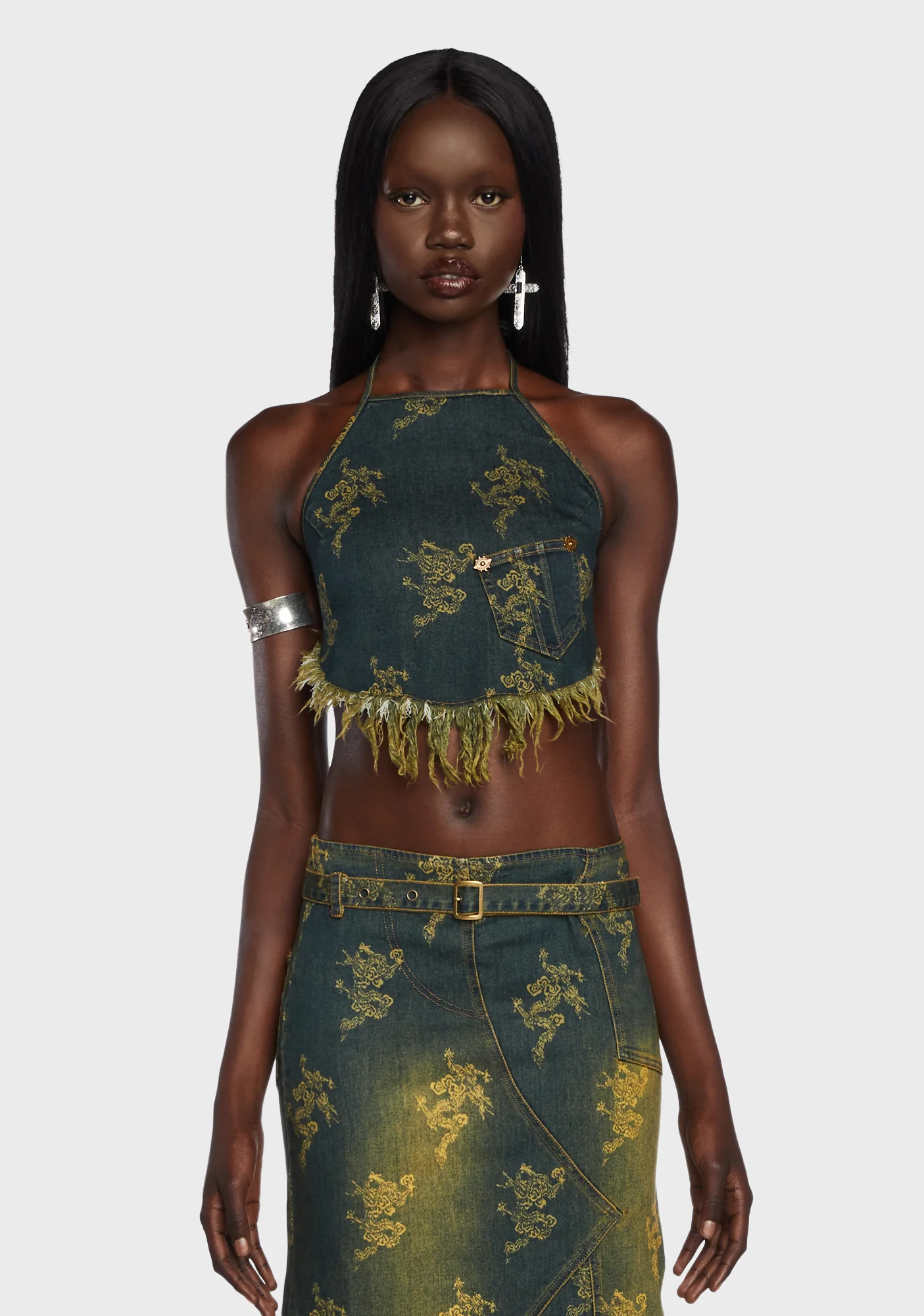 Romance Grunge Halter Top