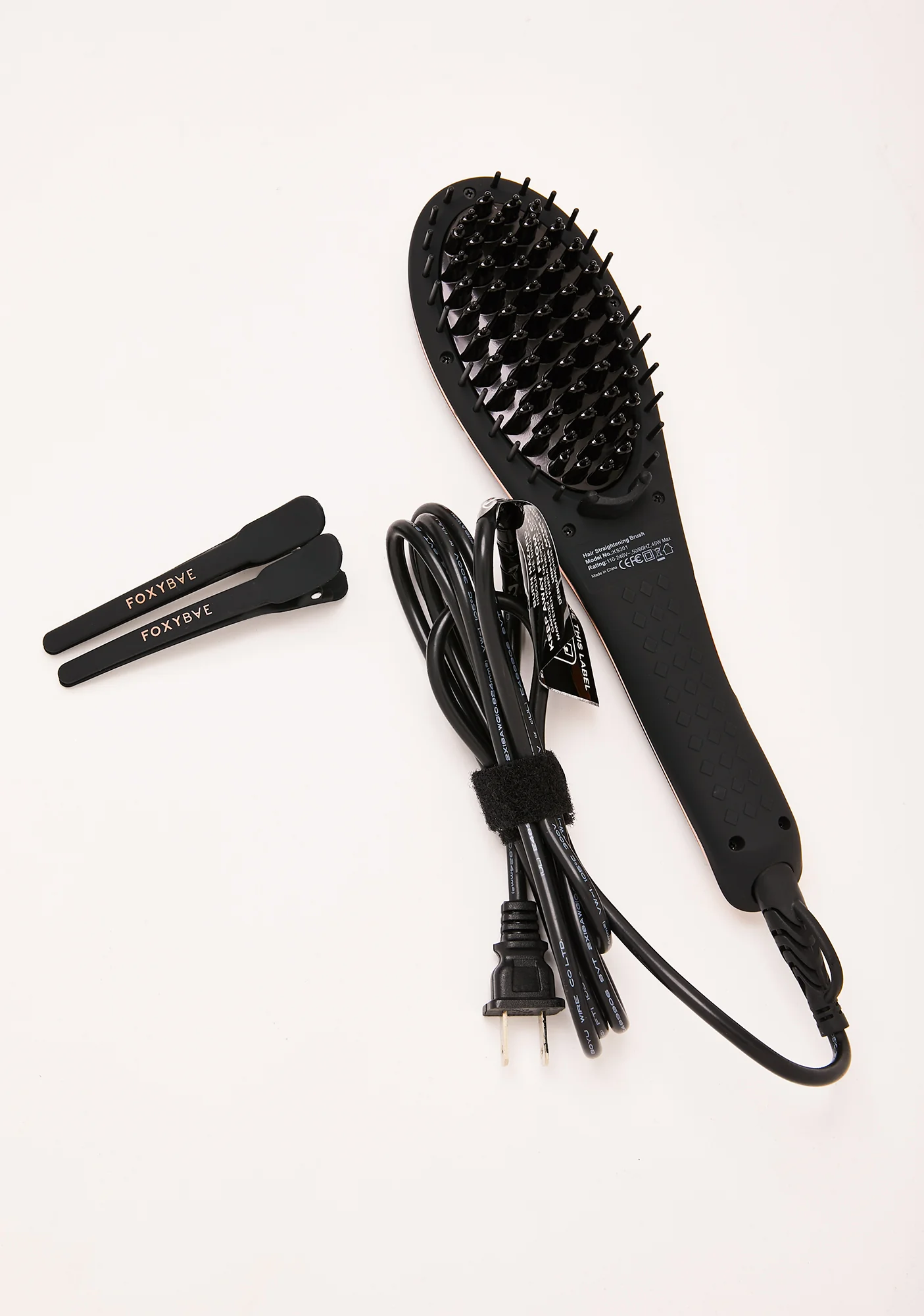 Rose Gold Straightening Brush - Image 2