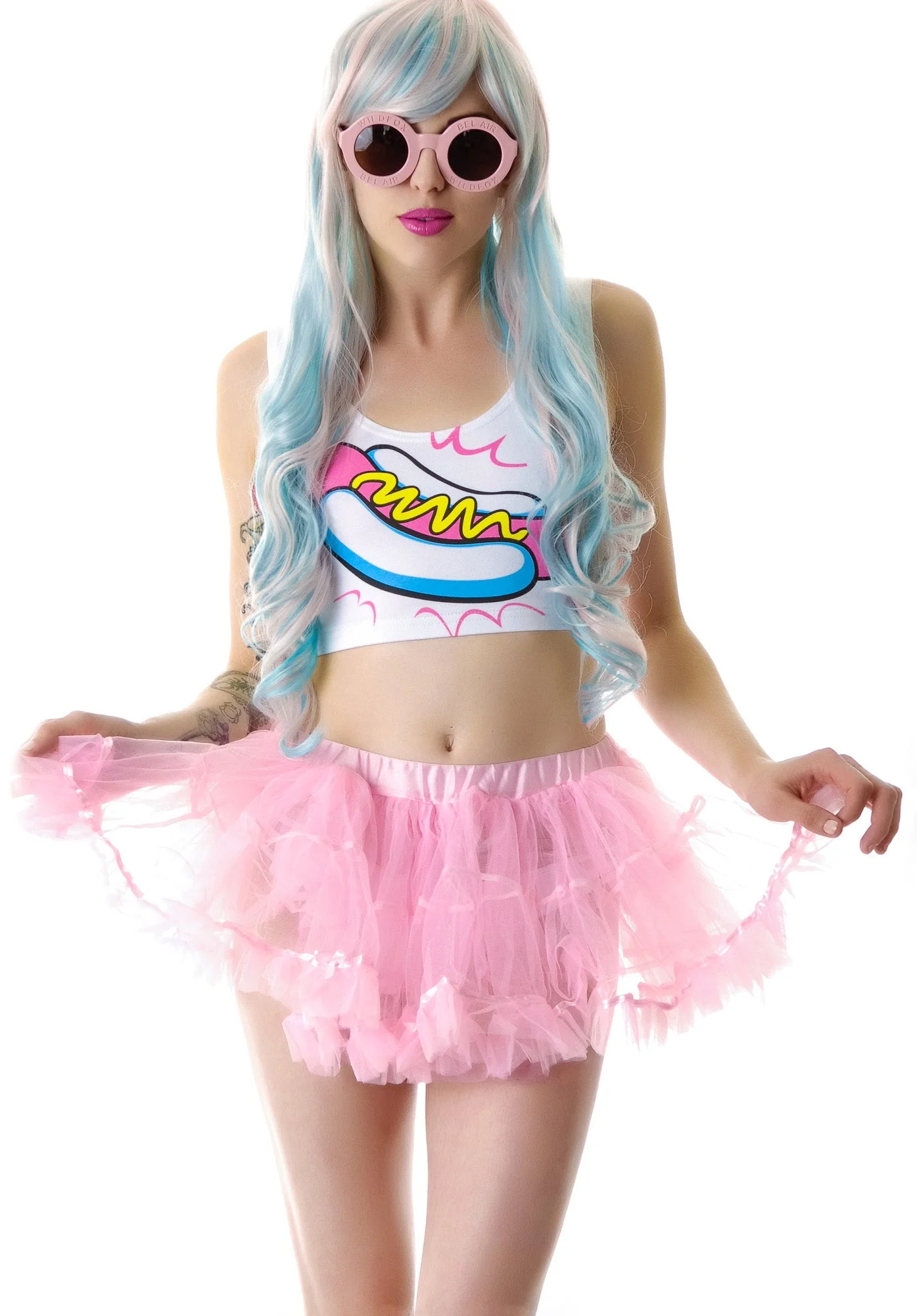Ruffle Pride Petticoat Skirt - White - Image 25