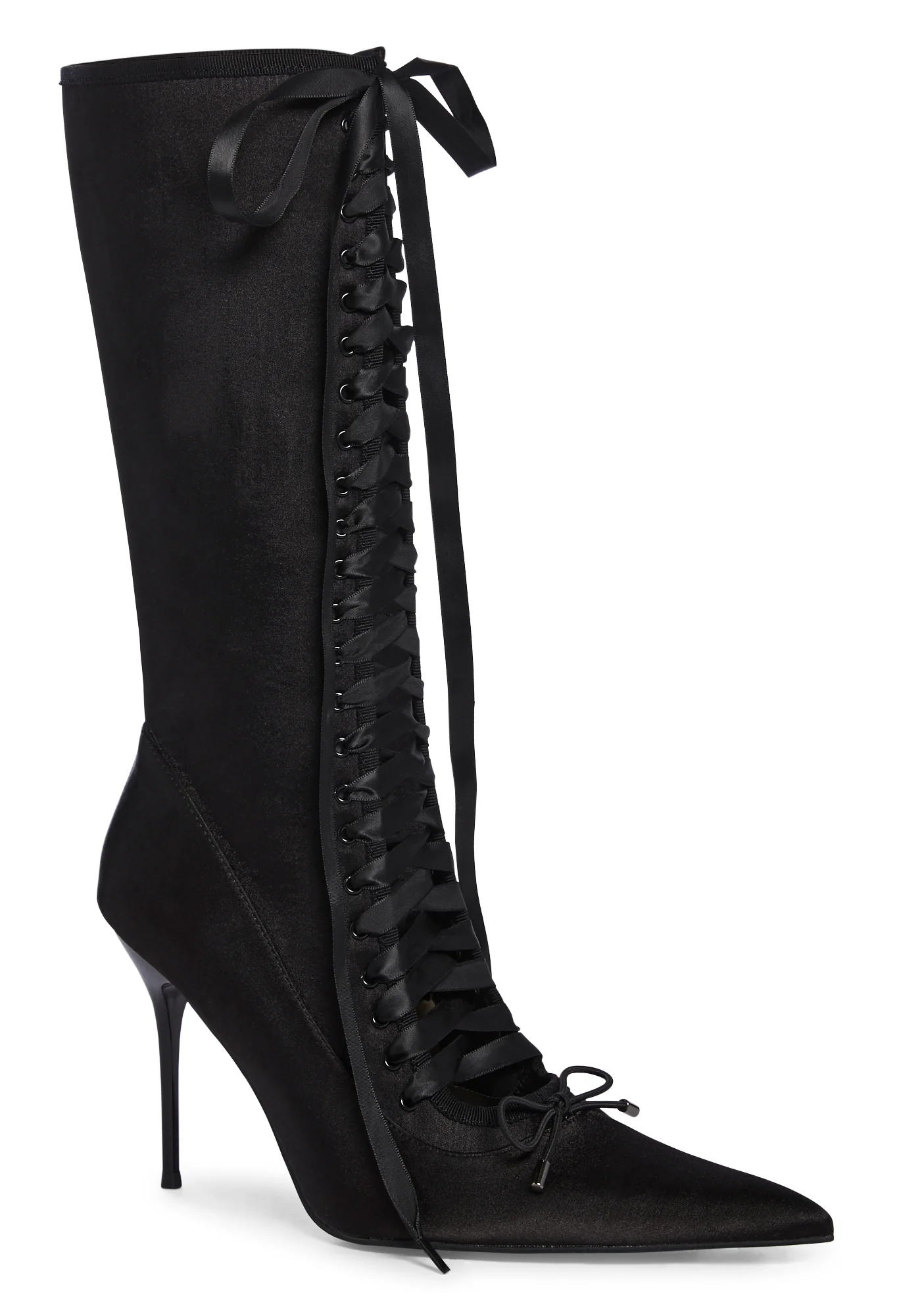 Scandalous Seduction Heeled Boots - Black - Image 2