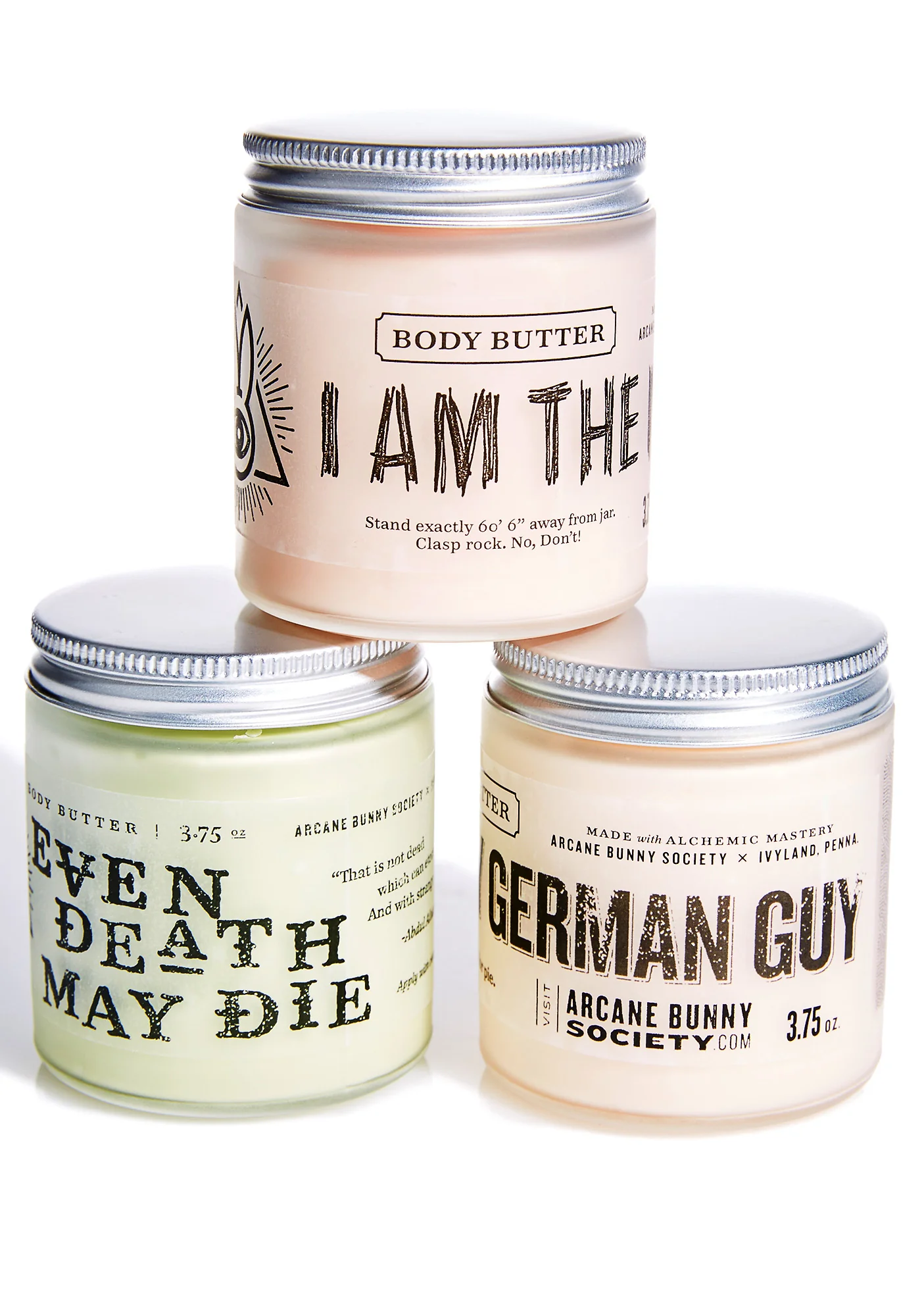 Scary German Guy Body Butter