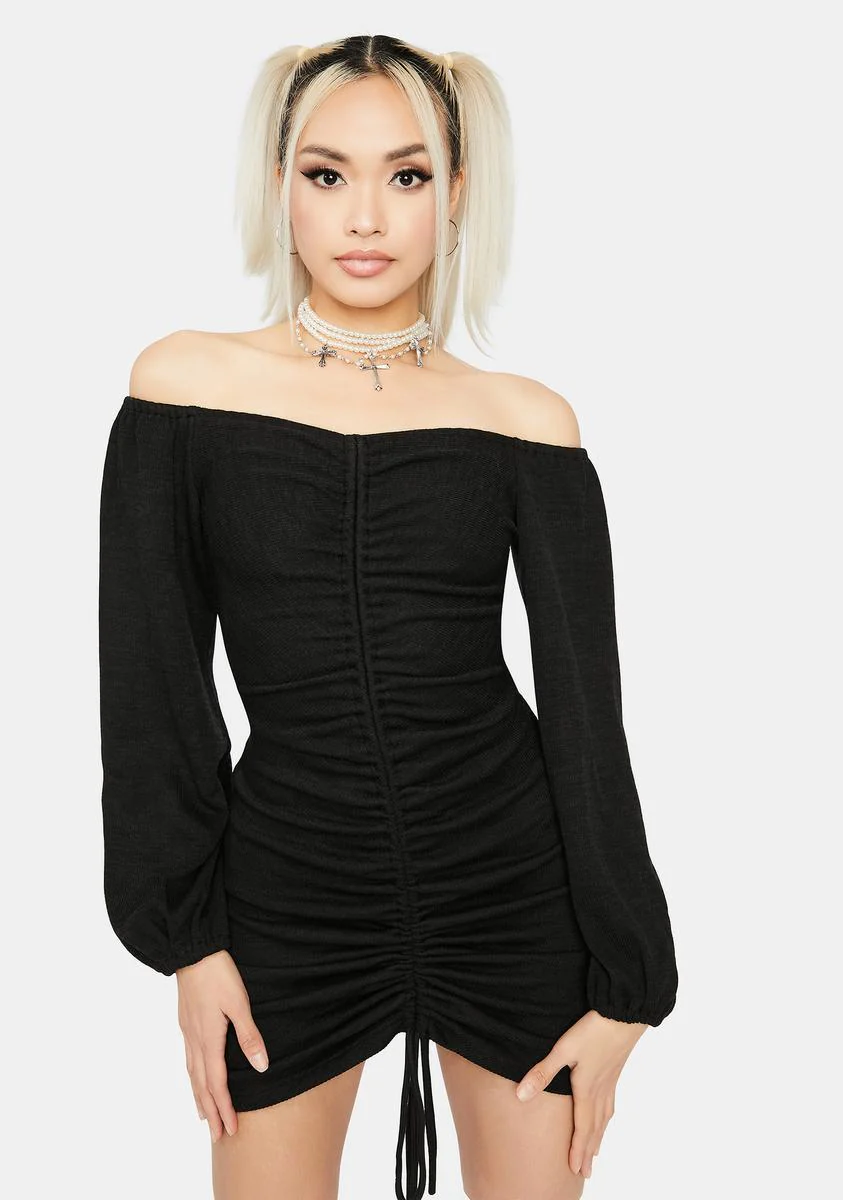 Seasonal Sass Ruched Dress
