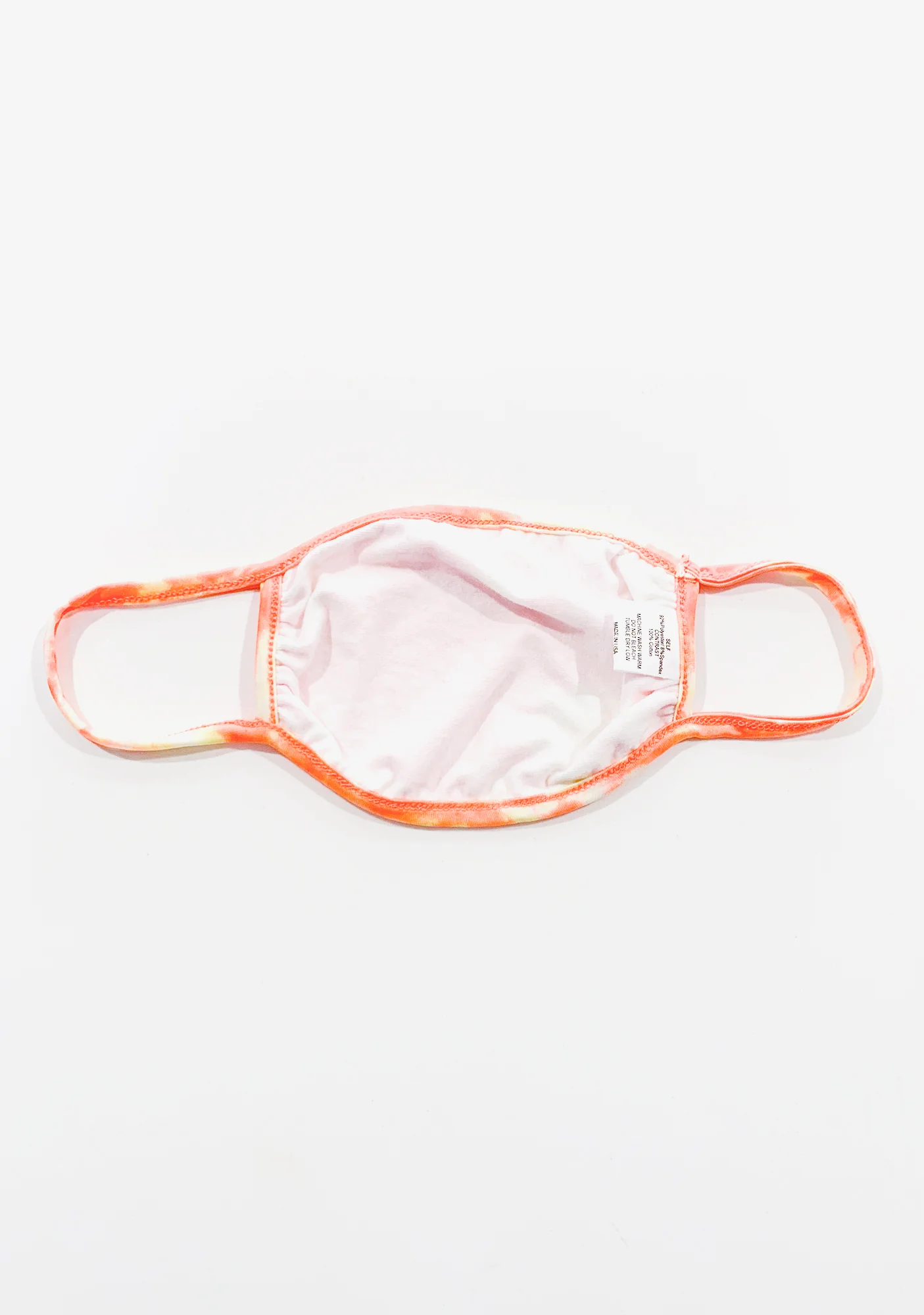 Sherbet Carry On Tie Dye Face Mask - Image 2