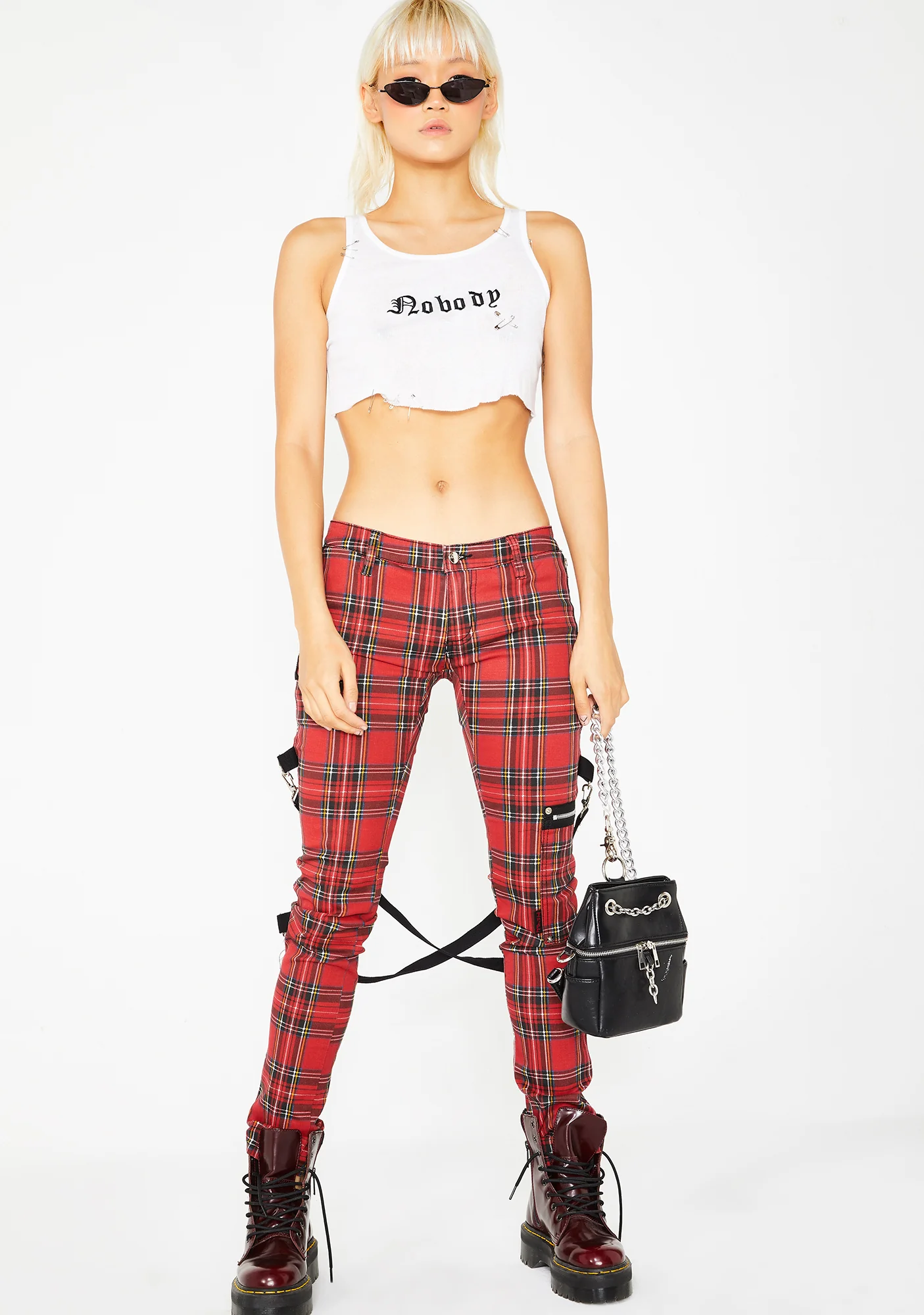 Siren Plaid Chaos Pants - Image 2