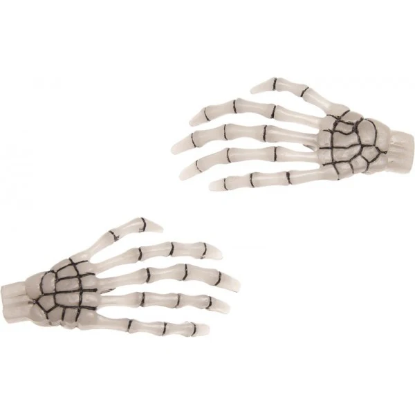 Skeleton Bone Hands Hair Slides - Image 16