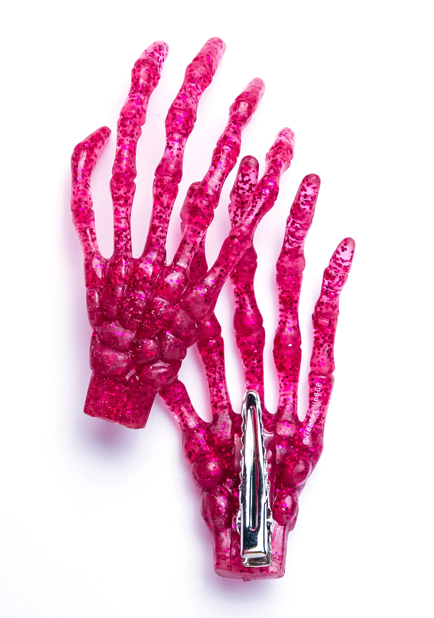 Skeleton Bone Hands Hair Slides - Image 25