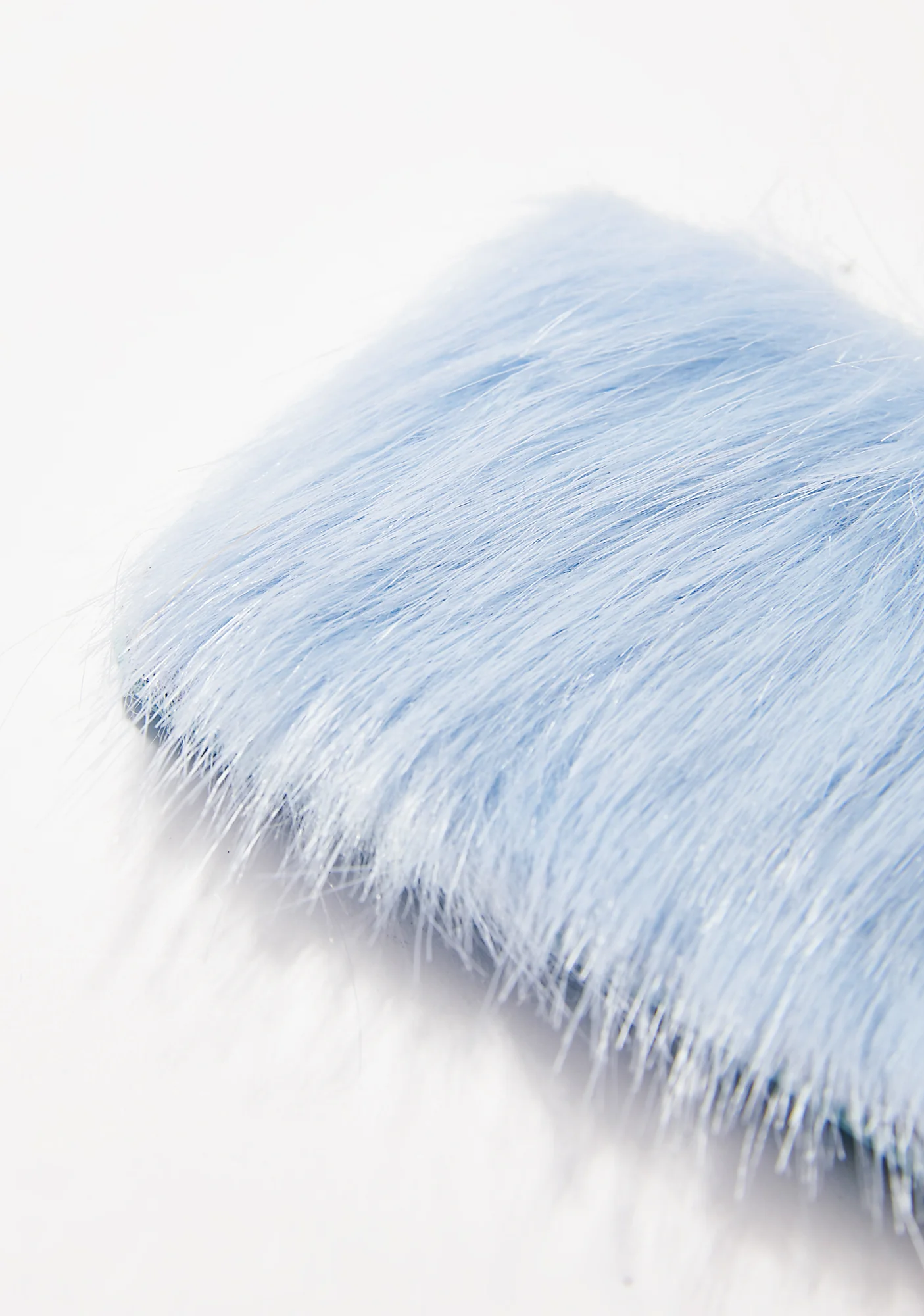 Sky Blue Fur Card Holder - Image 4