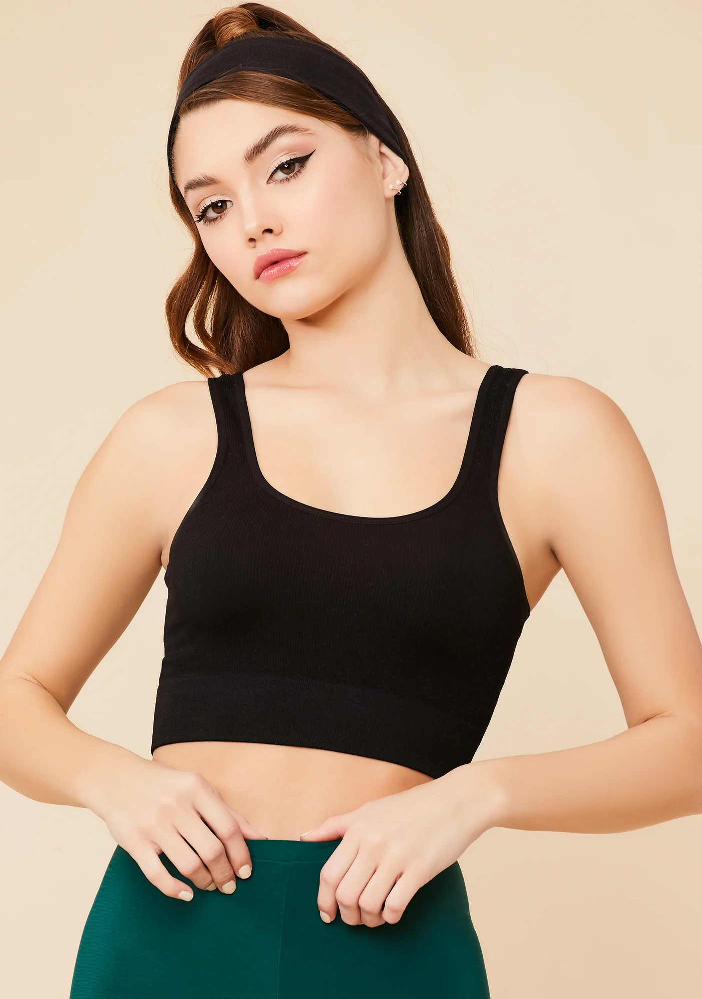 Slick Nobody Like Me Seamless Crop Tank