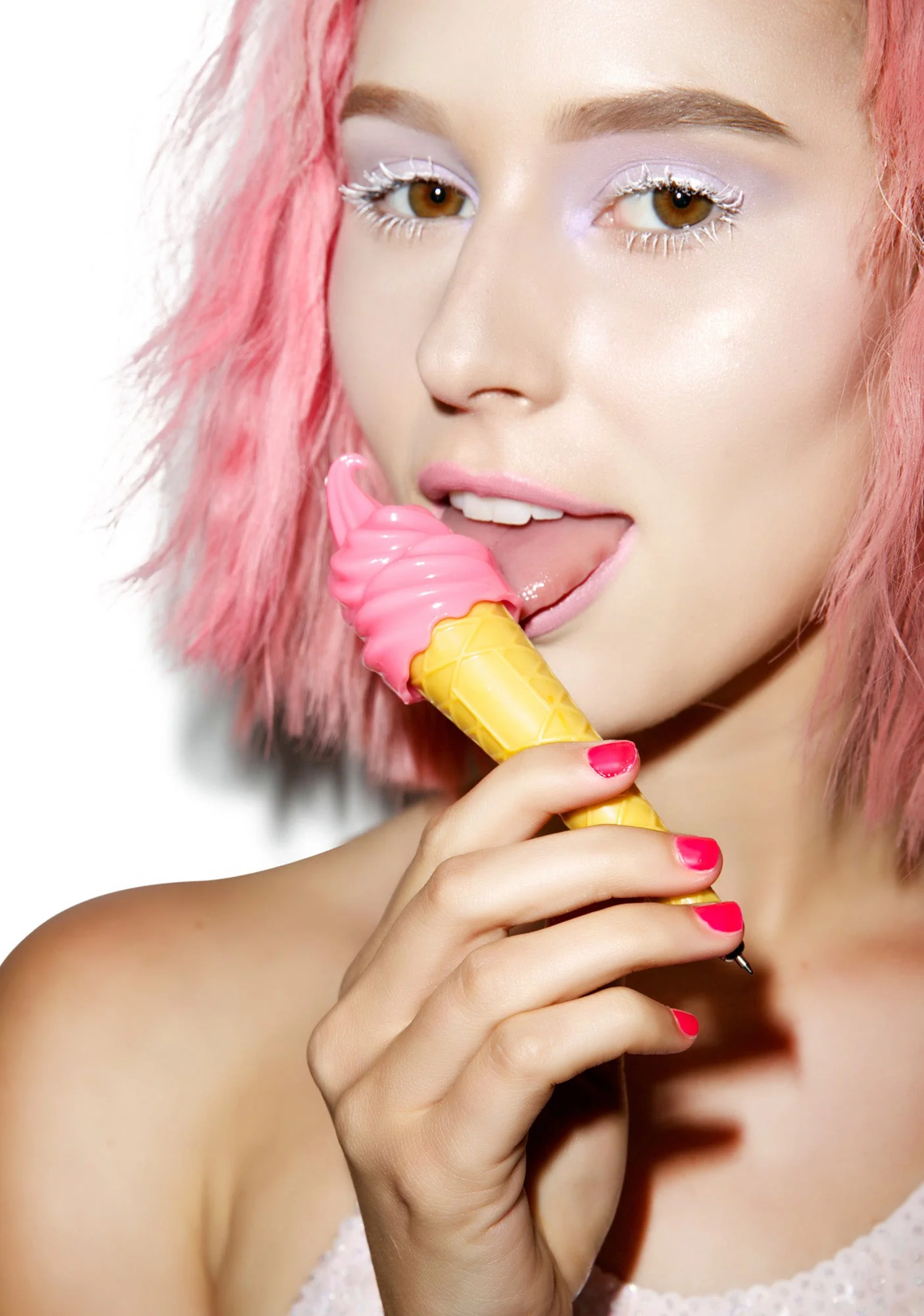 Soft Serve Ice Cream Pen - Yellow - Image 14