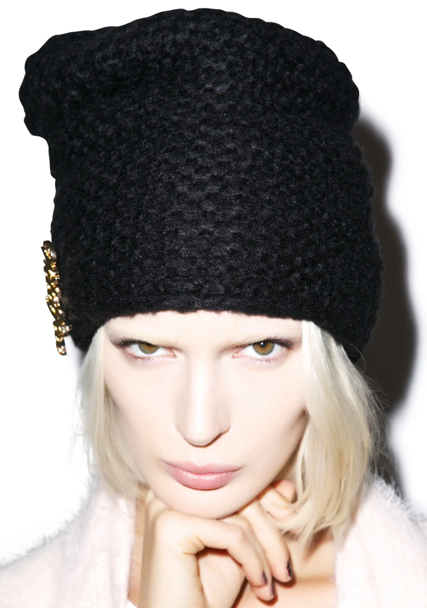 Solid Color Beanie - Light Pink - Image 10