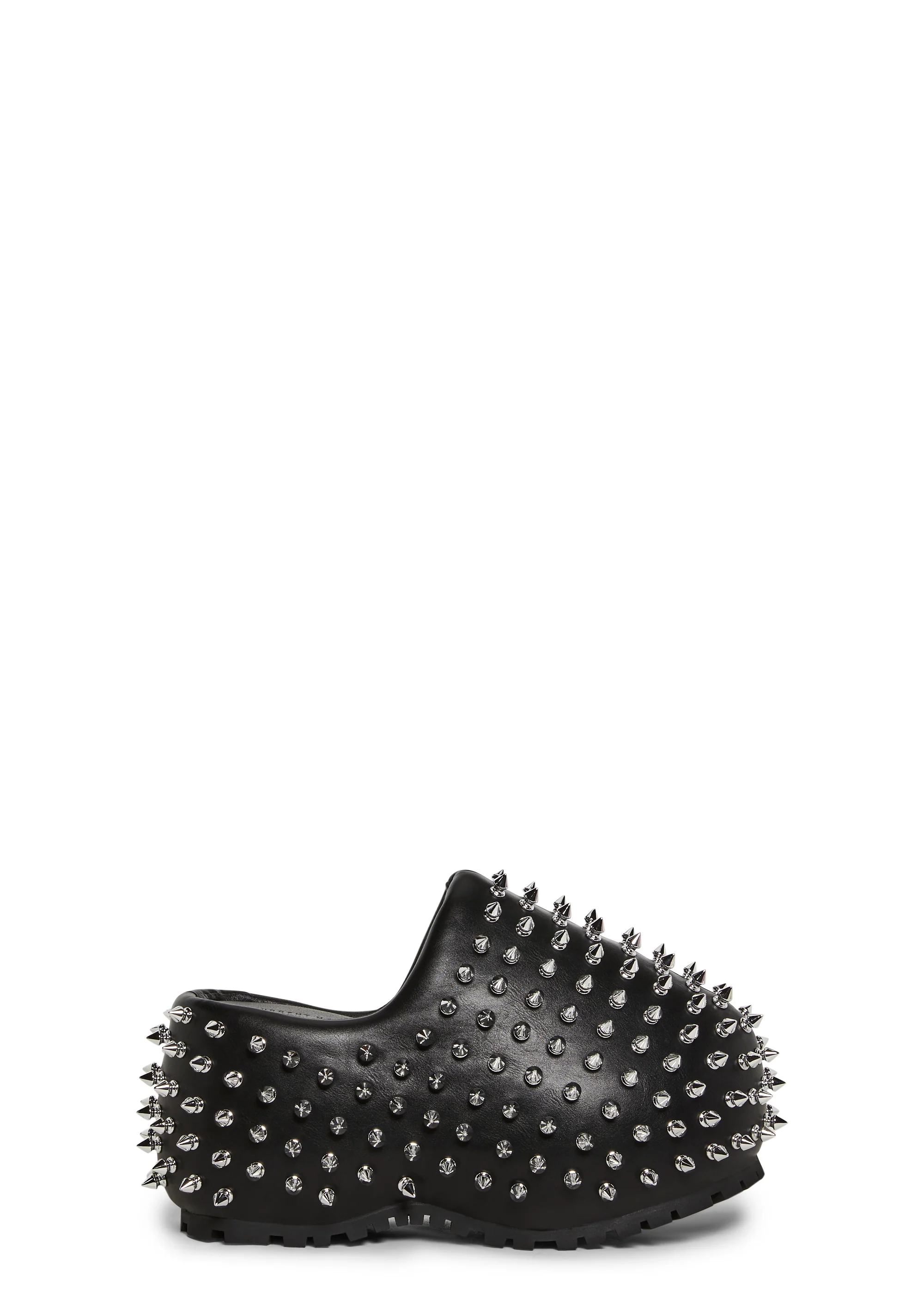 Spiked Out Platform Clogs