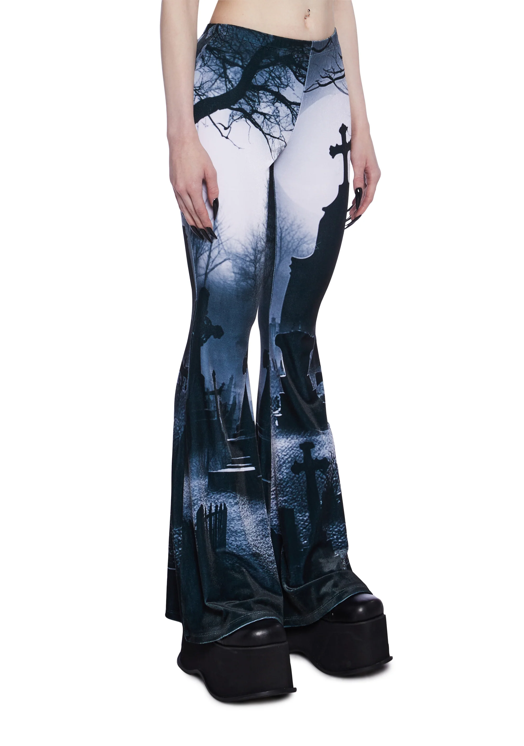 Spooky Sanctuary Flare Pants - Image 2