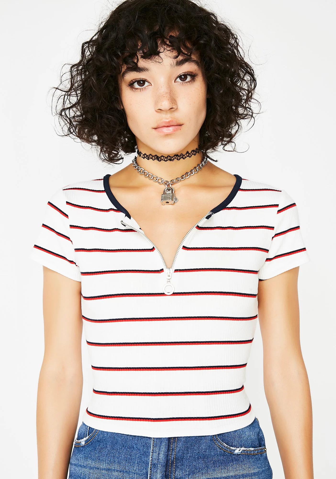 Stick To Da Plan Striped Top