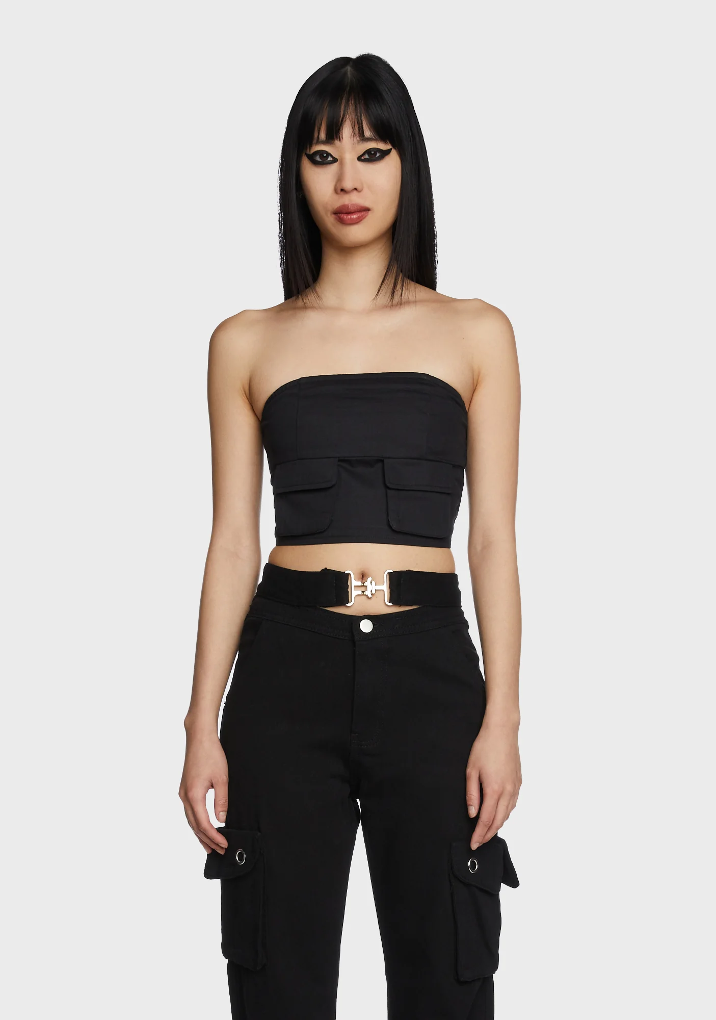 Subway Surfer Tube Top - Black