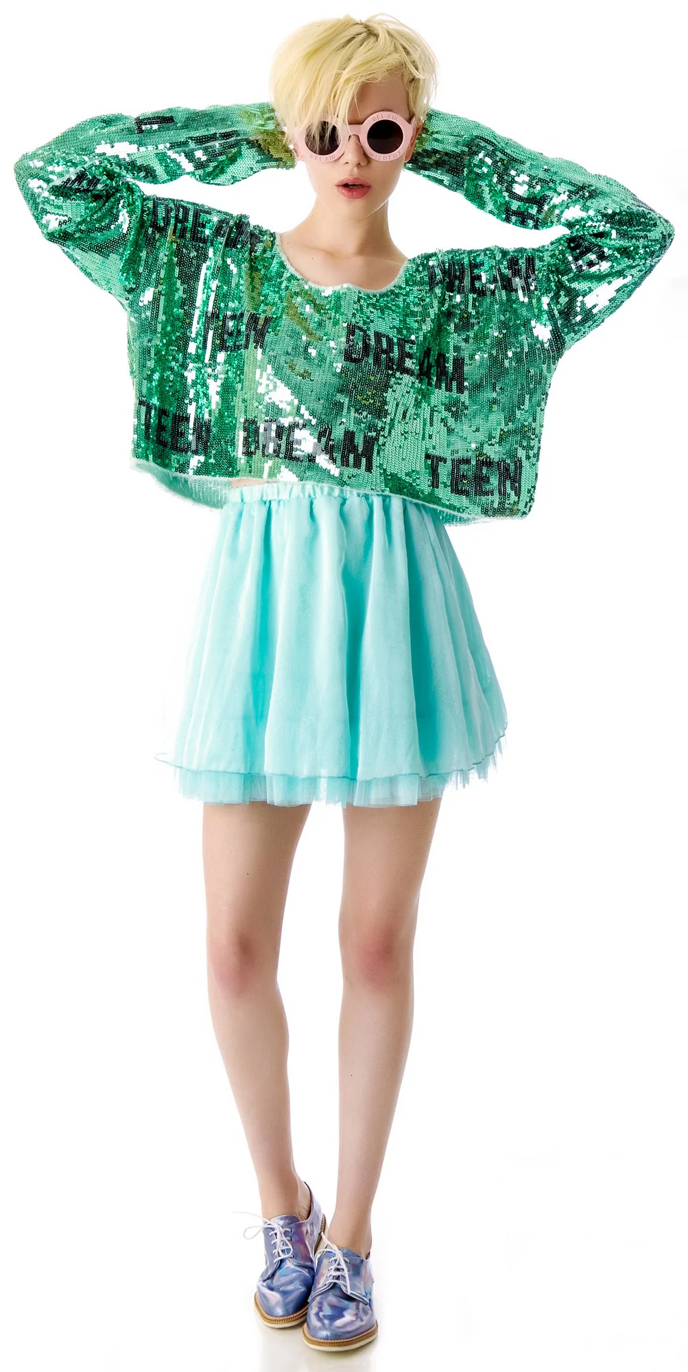 Teen Dream Billy Crop Sweater - Image 9