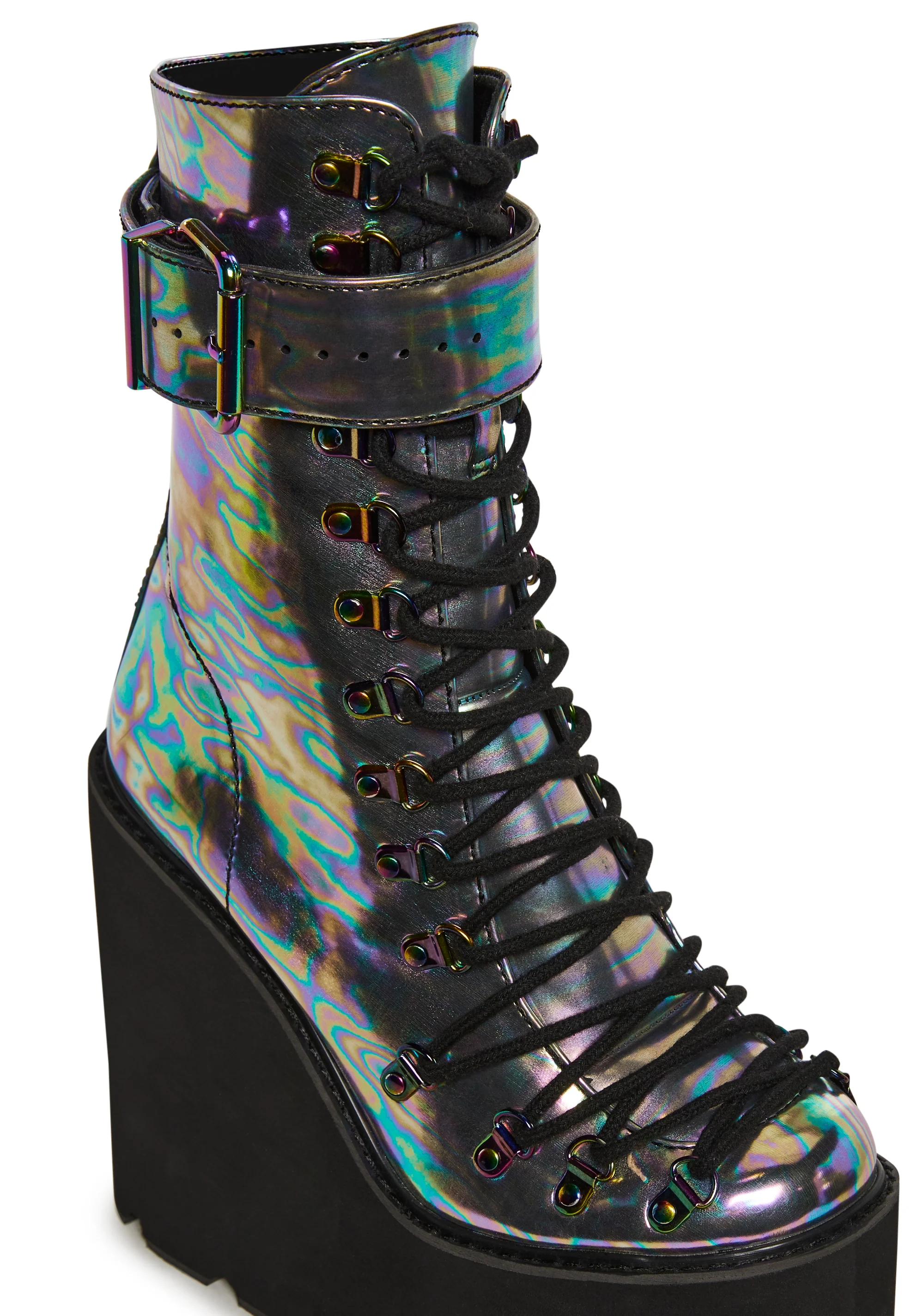 Traitor Boots Oil Slick Super Platform - Image 2