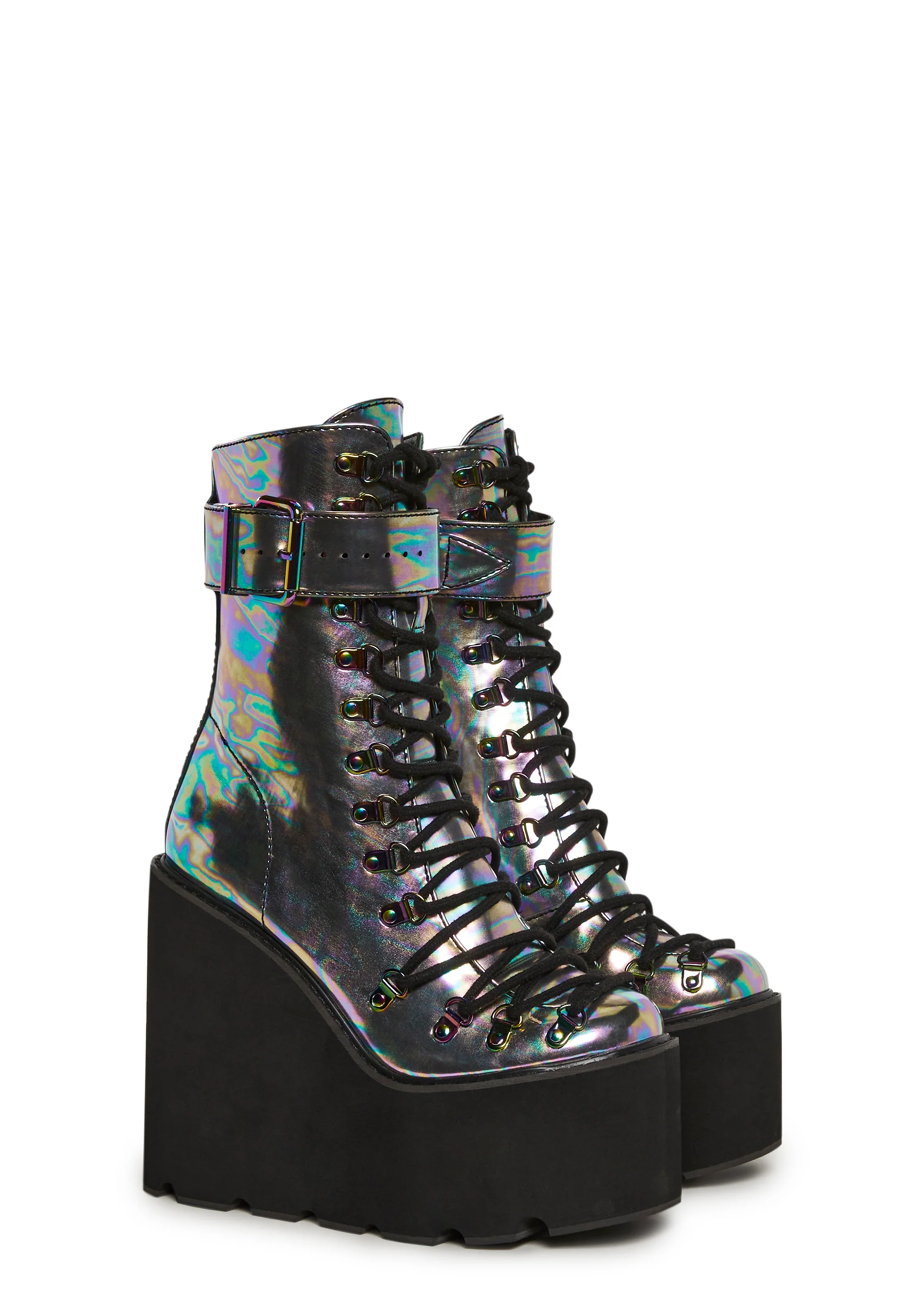 Traitor Boots Oil Slick Super Platform - Image 3