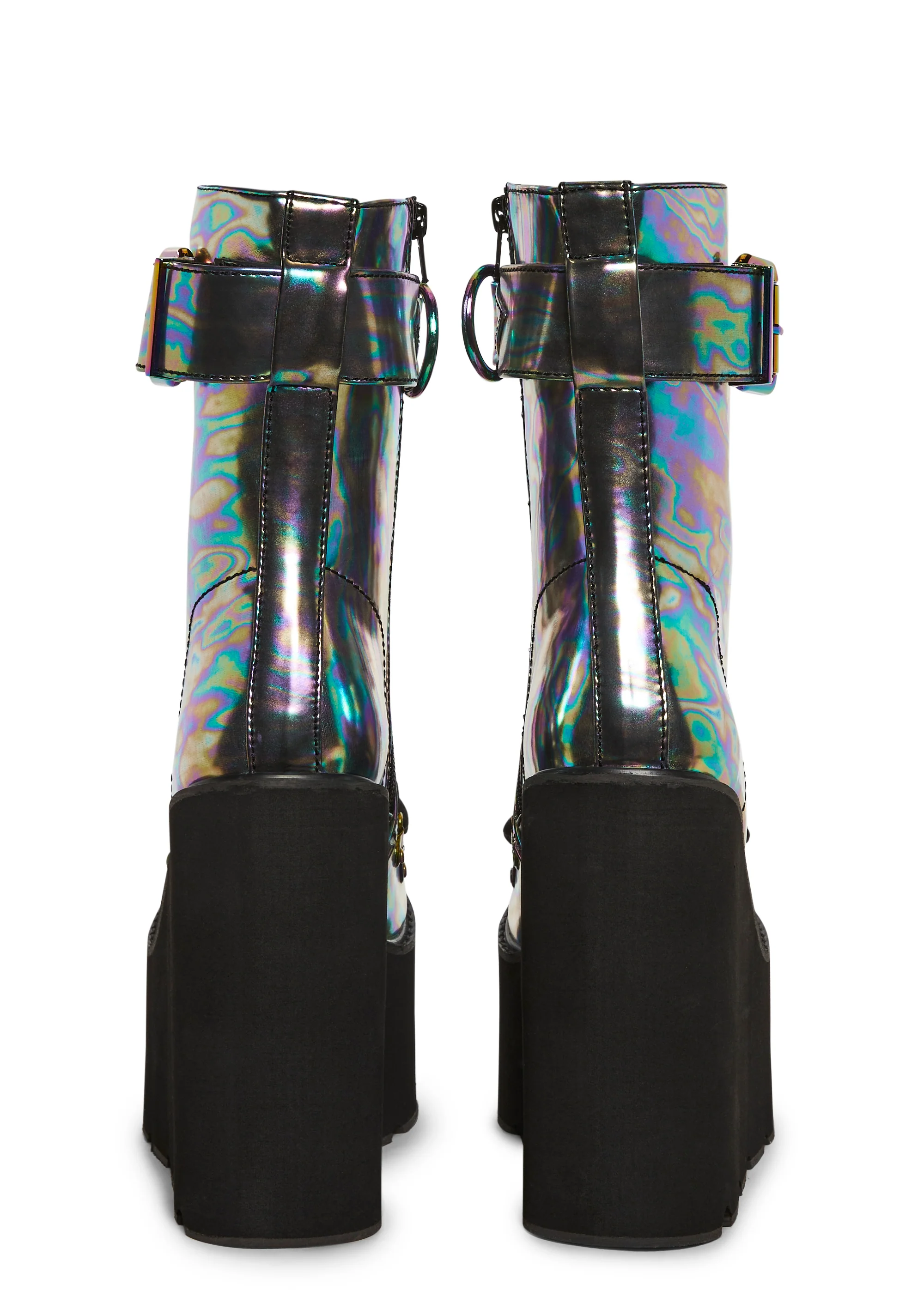 Traitor Boots Oil Slick Super Platform - Image 4
