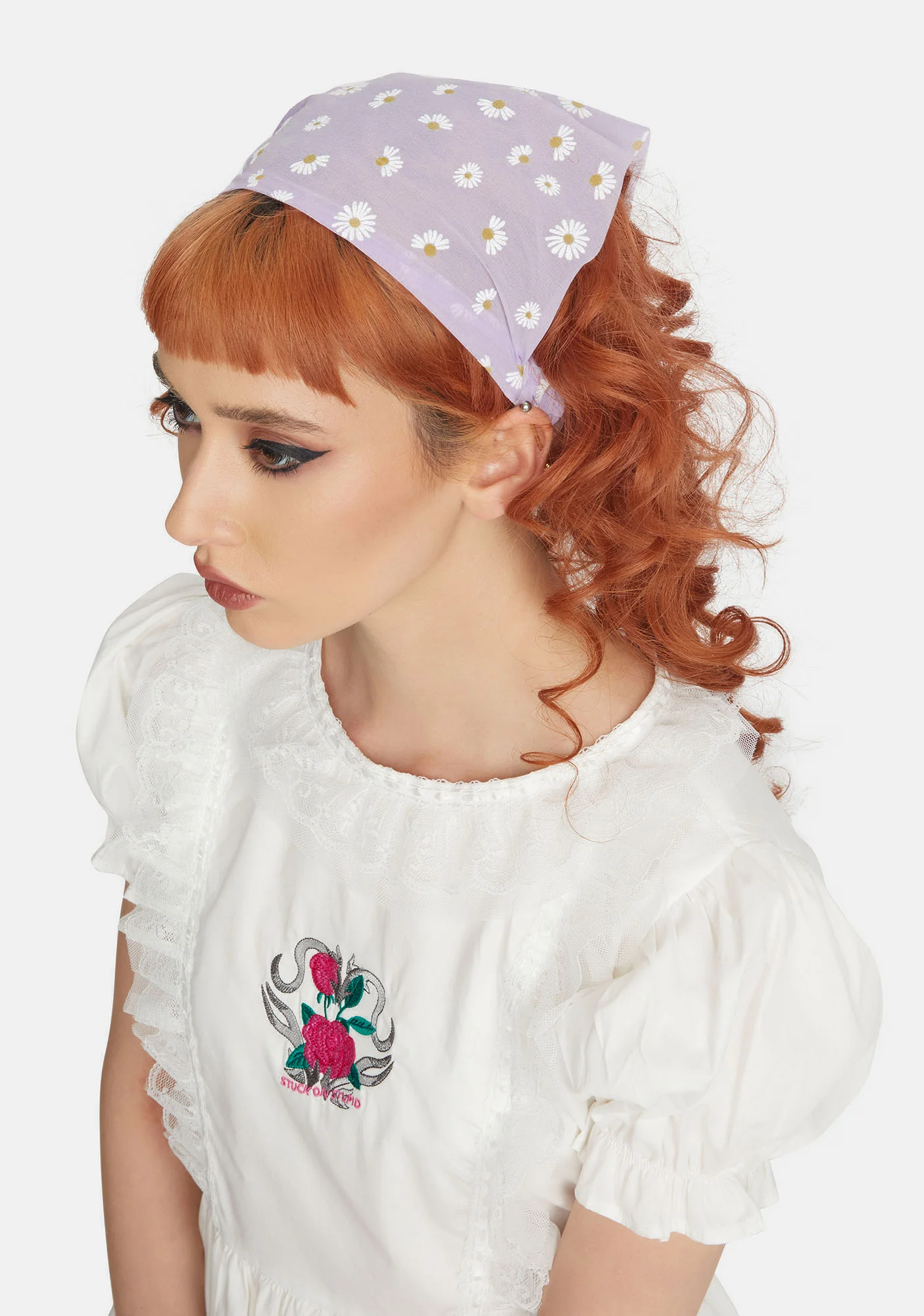 Truth Be Told Floral Scarf Headband - Image 2