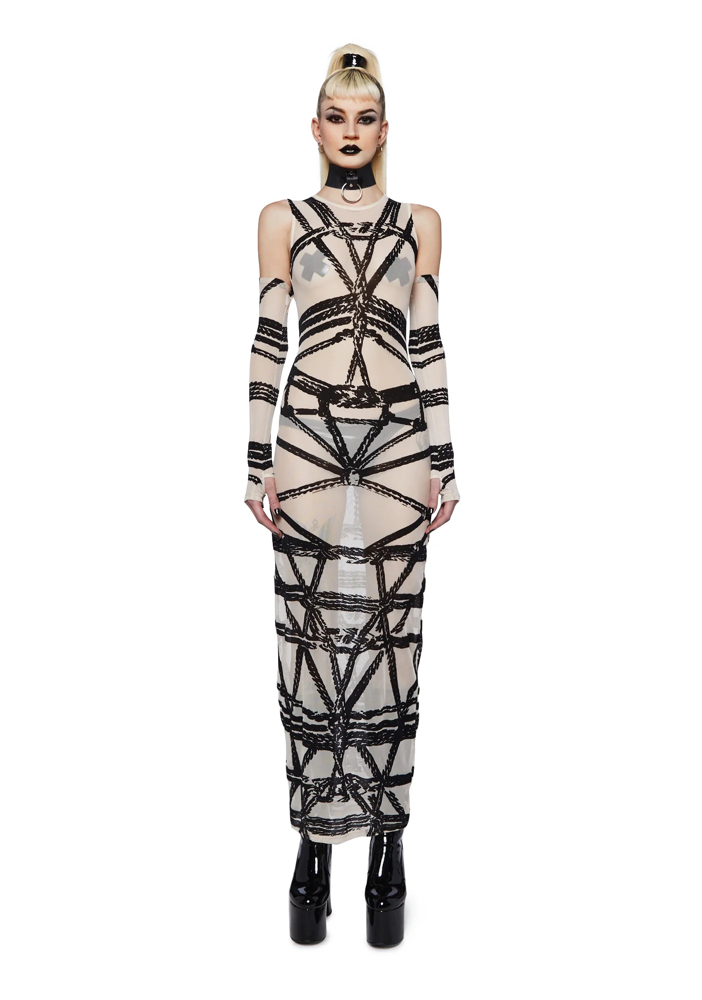 Twisted Fantasies Maxi Dress