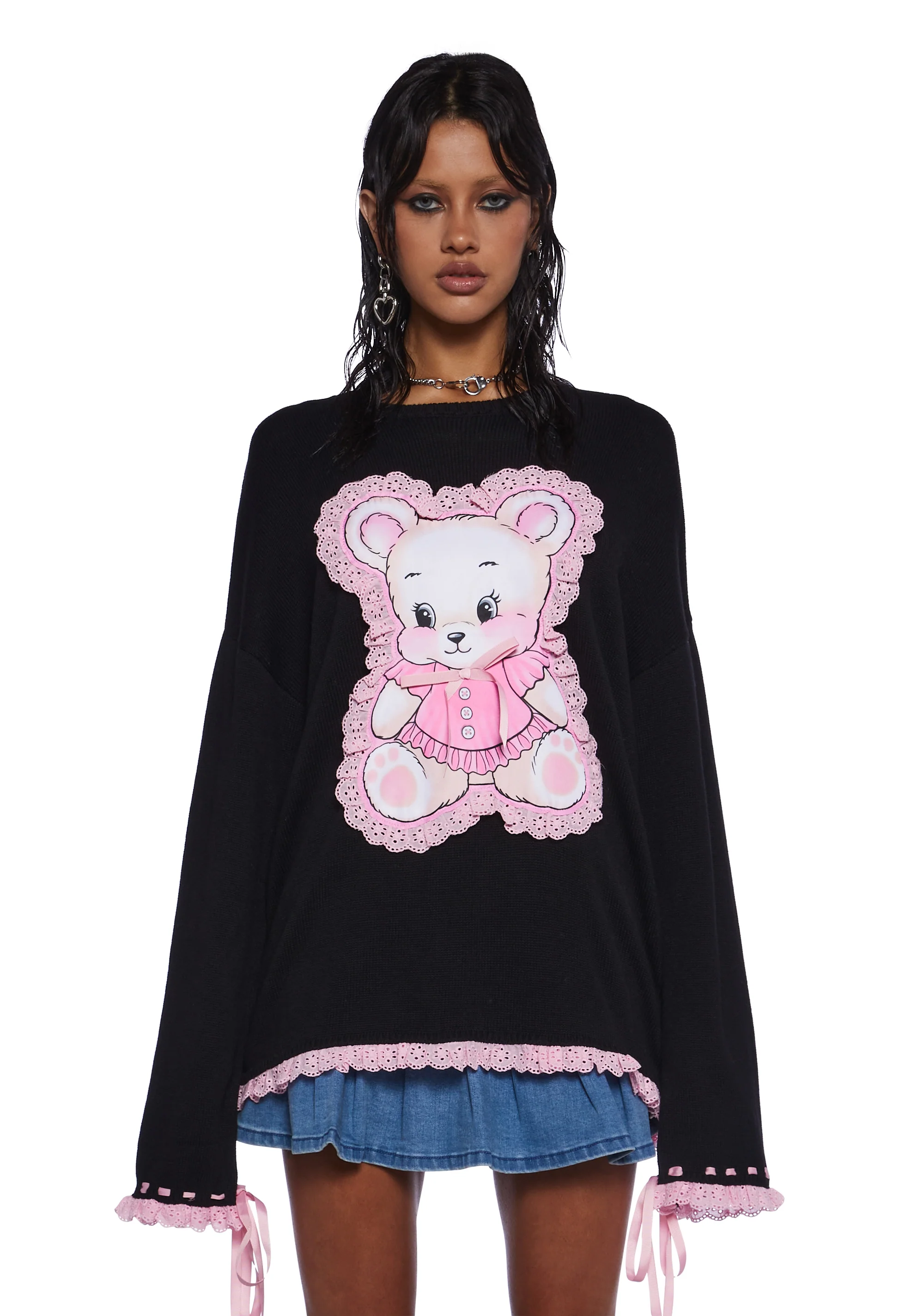 Unbearably Cute Oversized Sweater