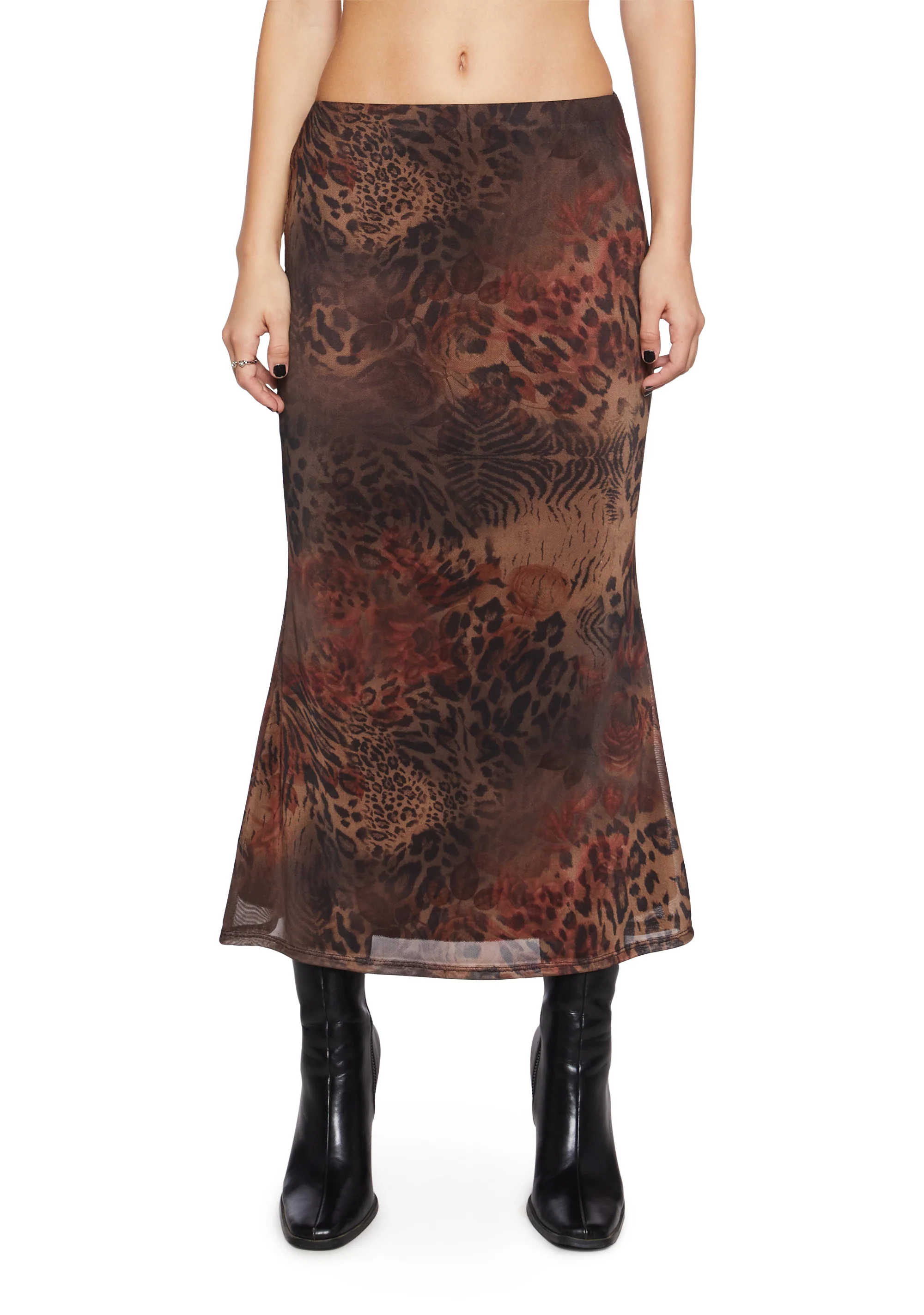 Untamed Soul Midi Skirt