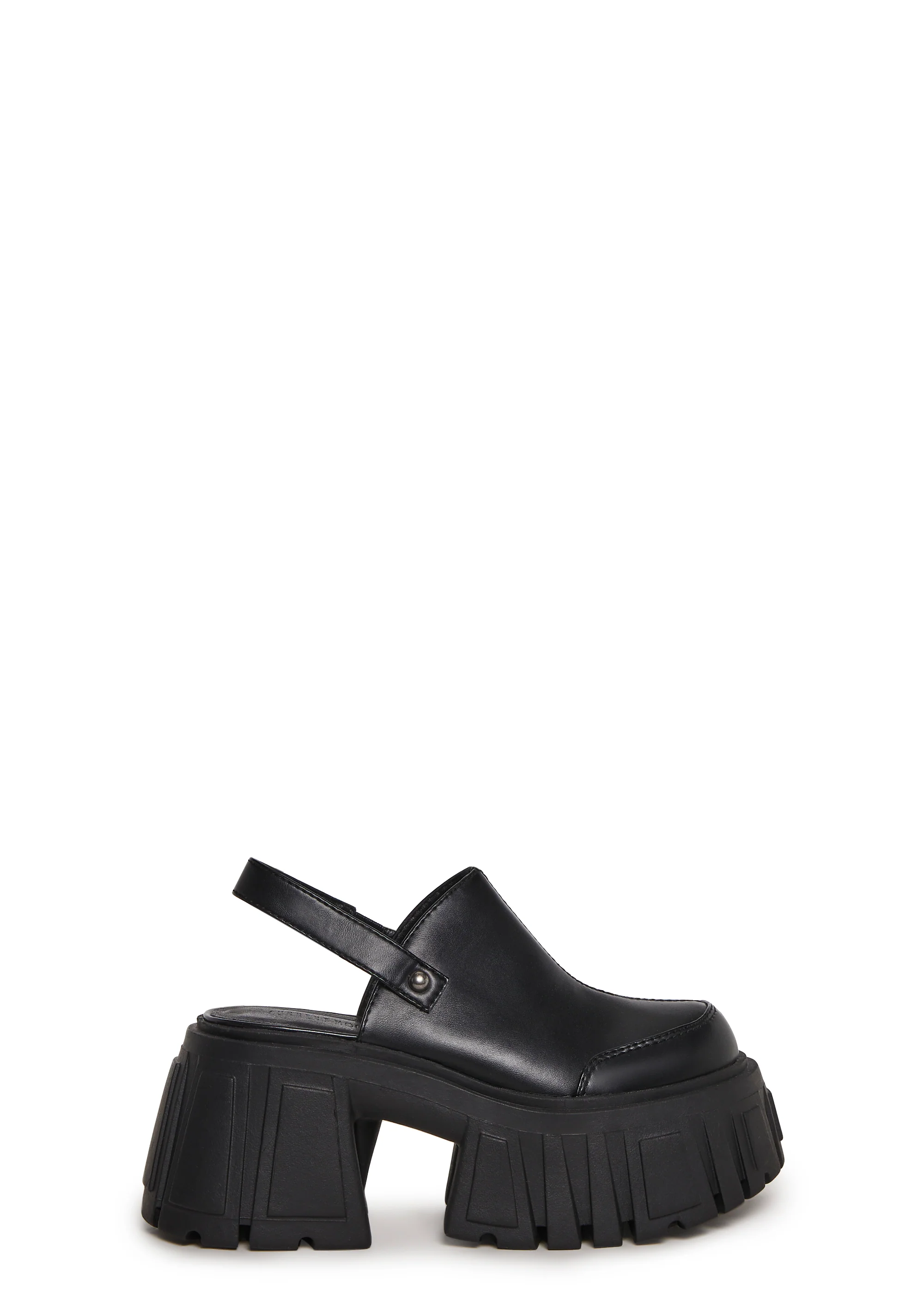 Utopia Platform Mules - Black