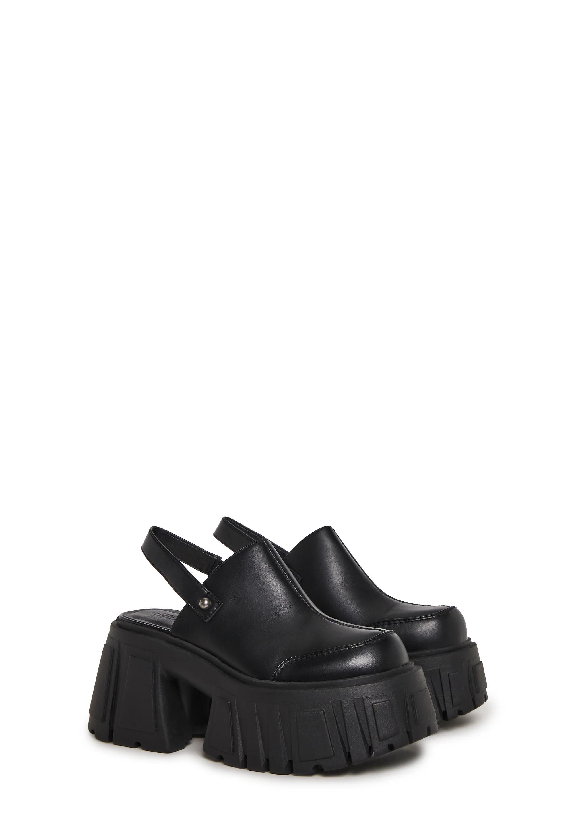 Utopia Platform Mules - Black - Image 3