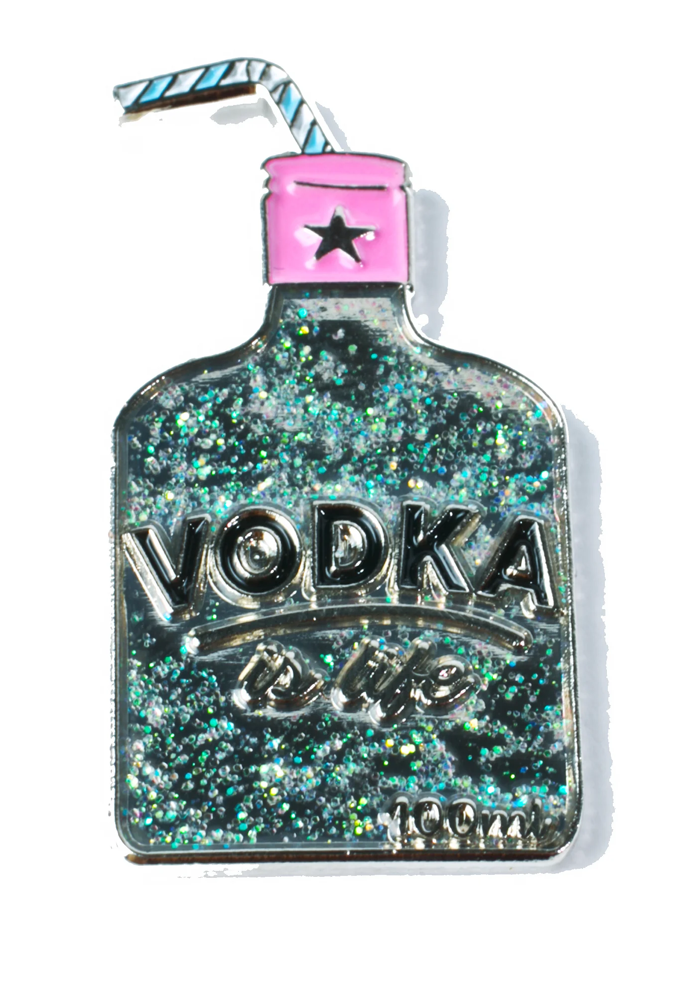 Vodka Enamel Pin