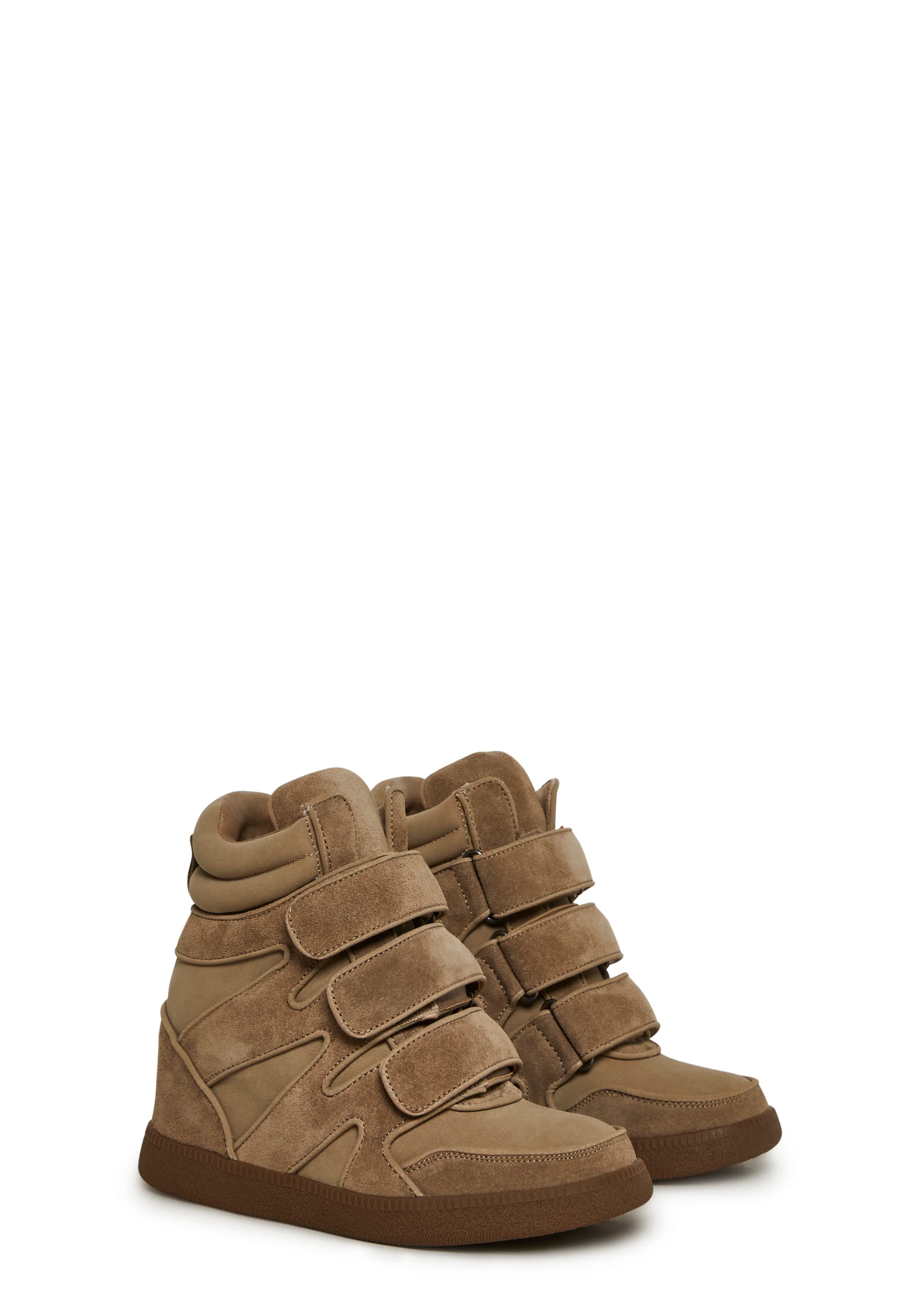 Ambient Wedge Sneakers - Brown - Image 3