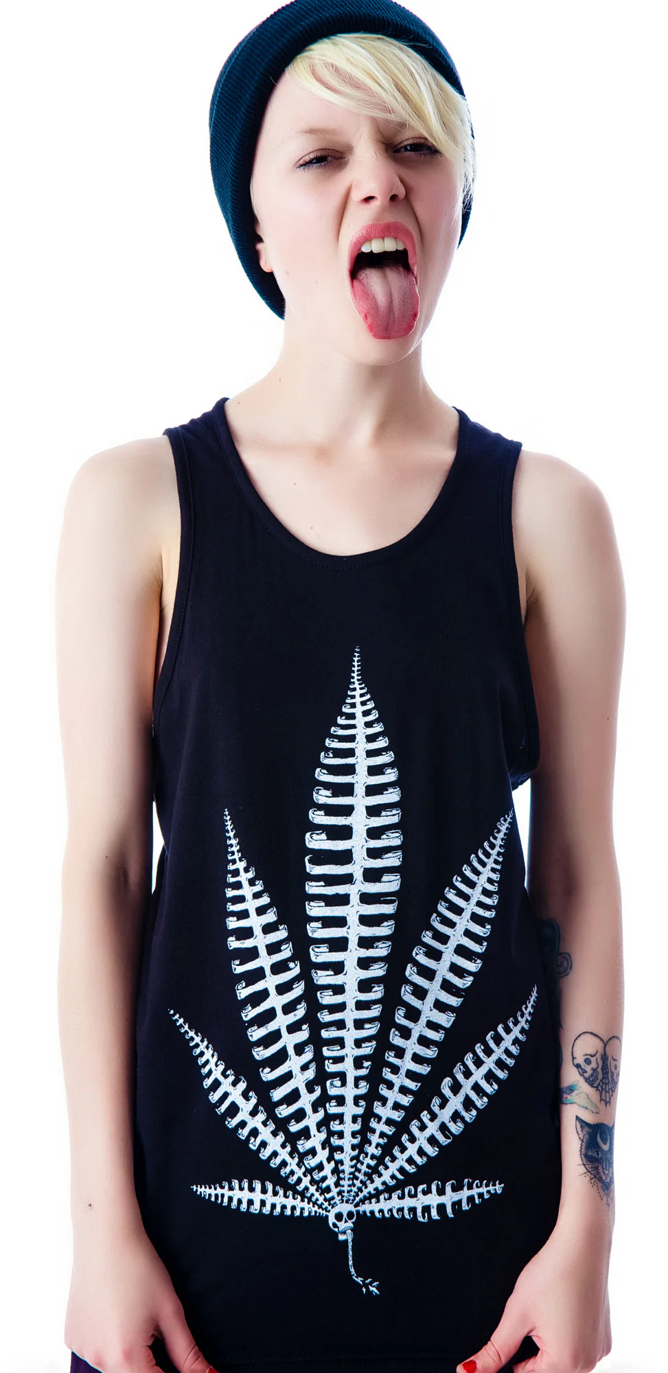 Weed Bone Tank Top