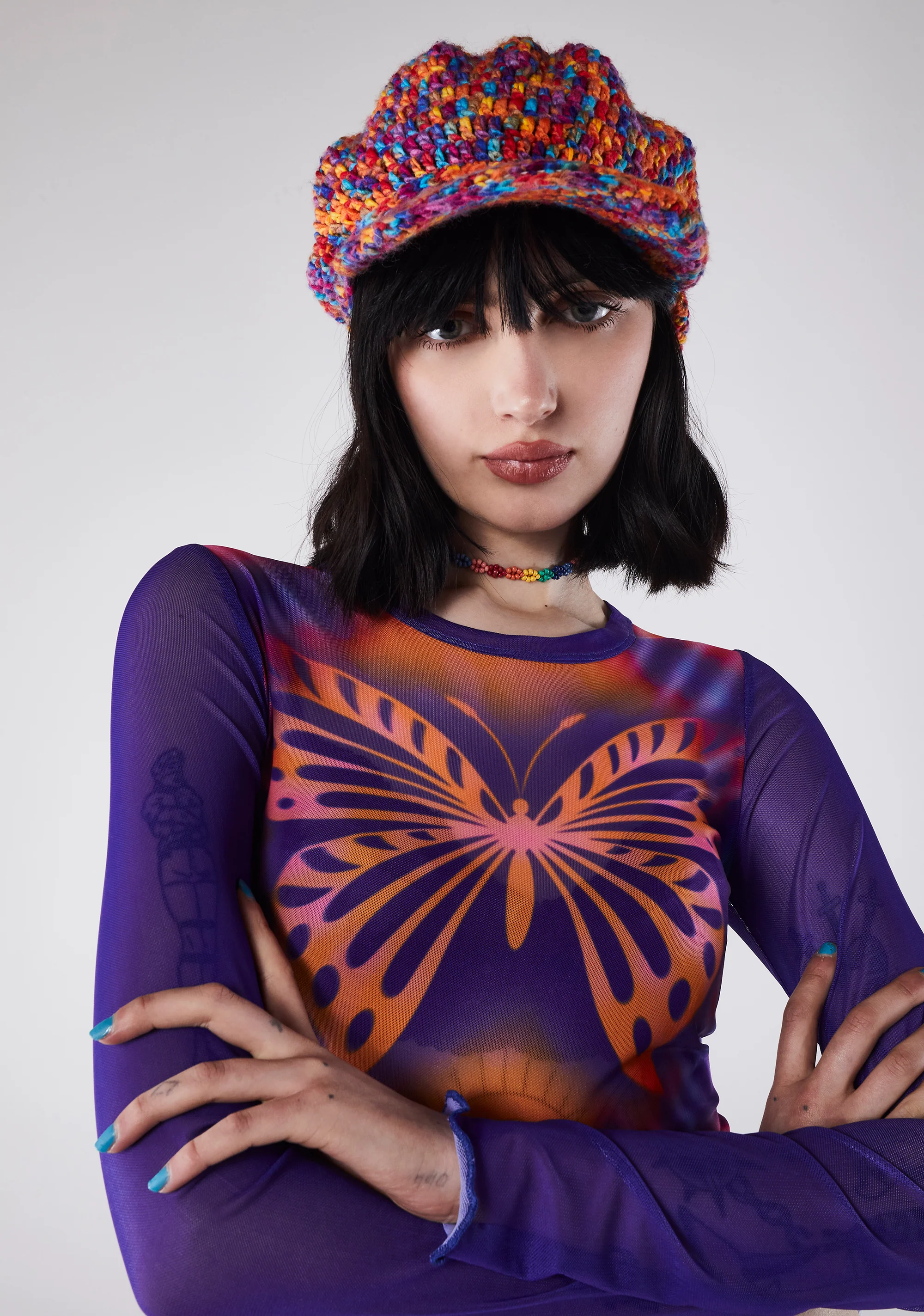 Whimsical Summer Long Sleeve Top - Image 6