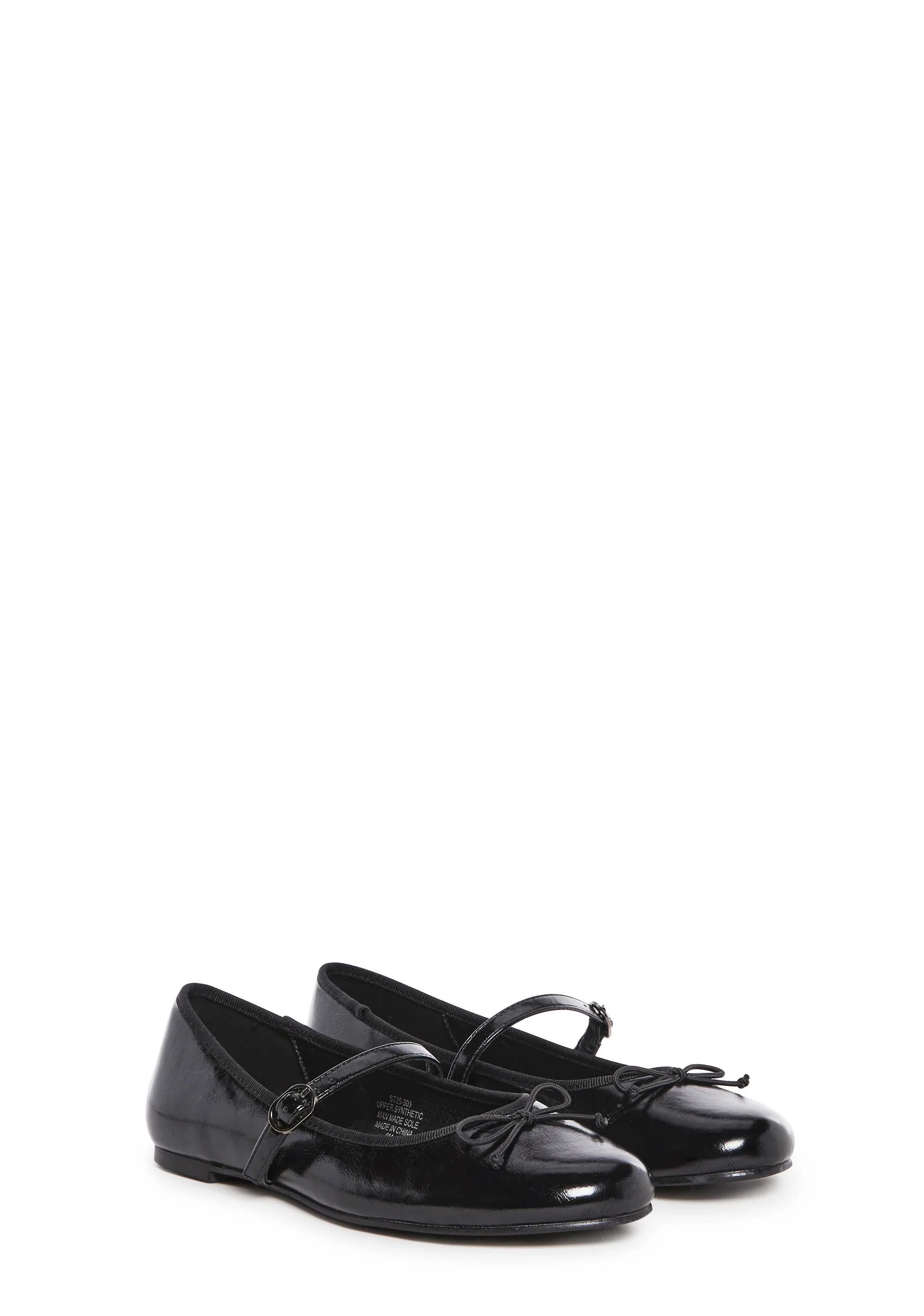 Woven Love Ballet Flats - Black - Image 2