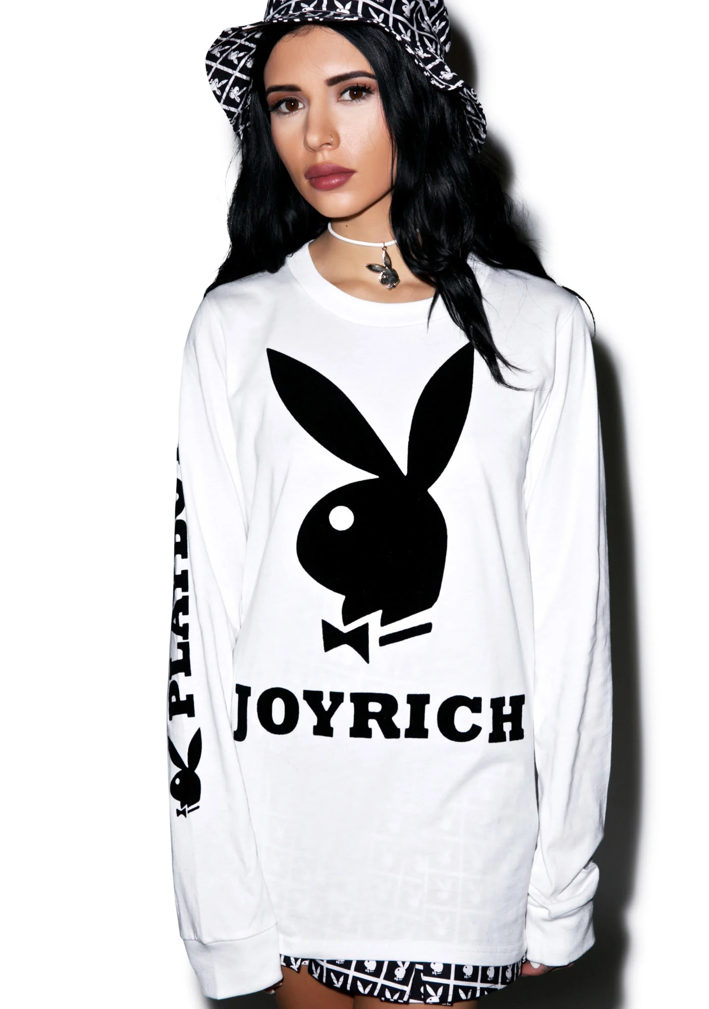 X Playboy Long Sleeve Tee